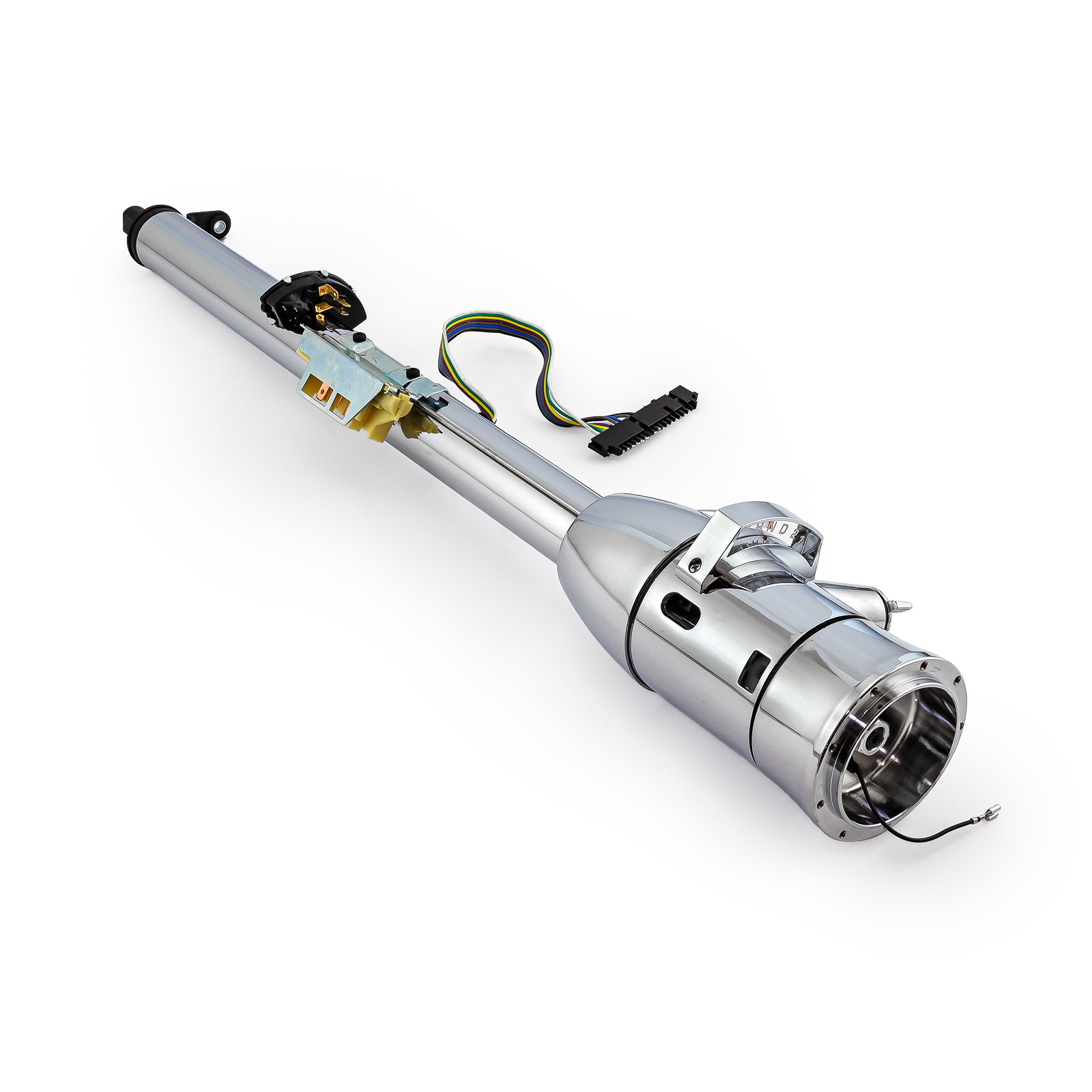 Speedmaster® PCE423.1003 32" Column Shift Tilt Steering Column w/ Ignition Keys & Steering Wheel Adapter