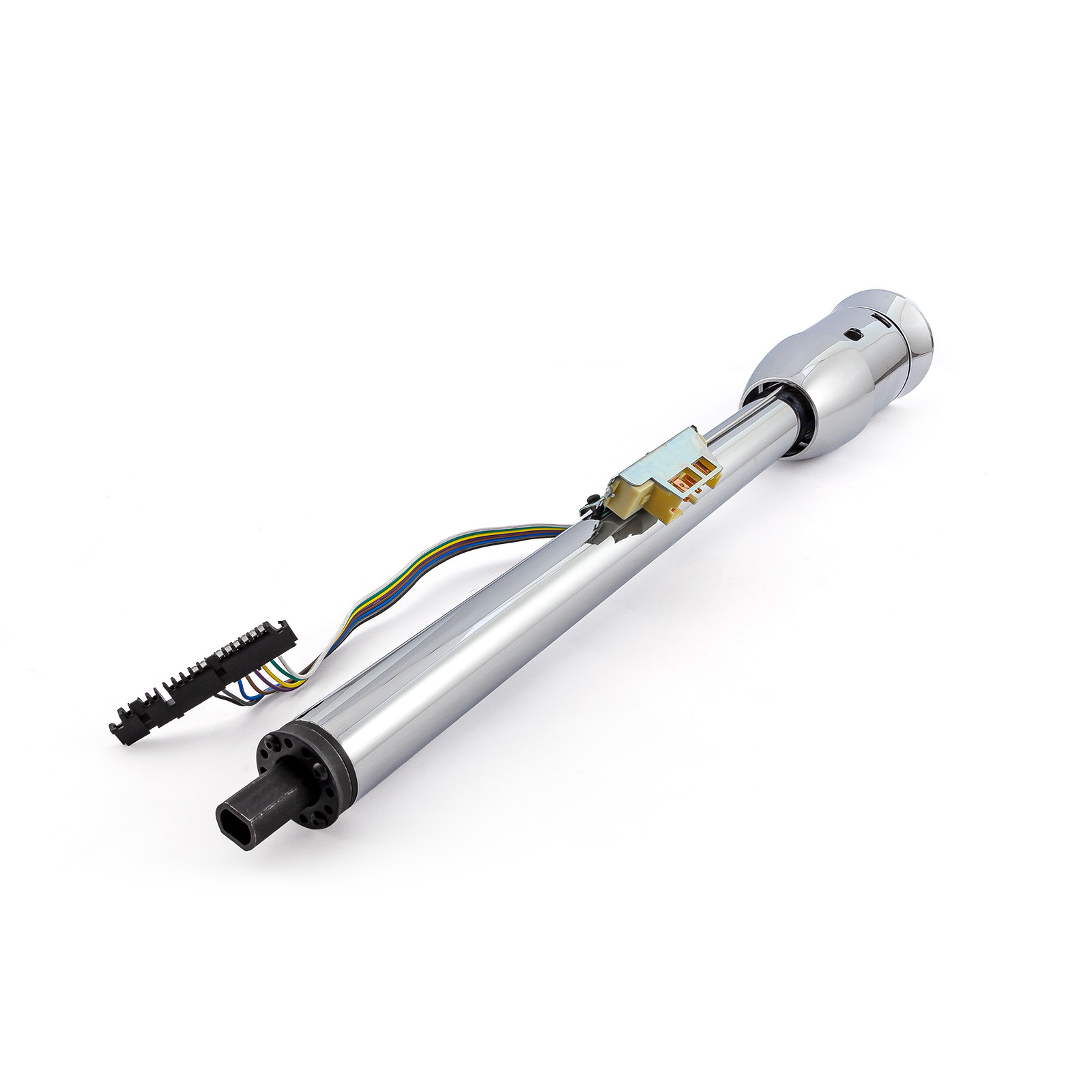 Speedmaster® PCE423.1004 32" Floor Shift Tilt Steering Column With Ignition Keys & Steering Wheel Adapter