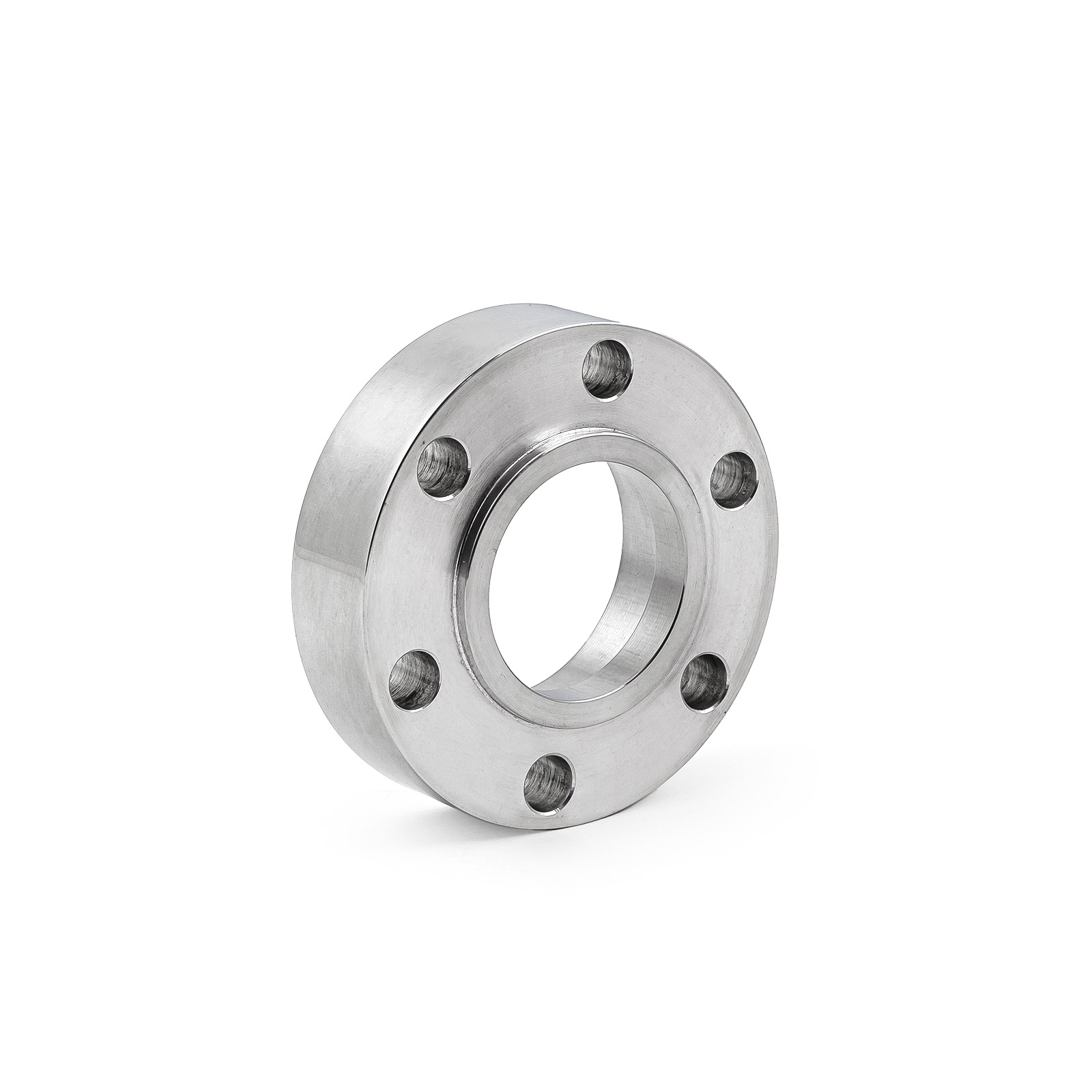 Speedmaster® PCE466.1003 Supercharger Snout / Crank Pulley Spacer w/ Hardware Billet Aluminum 0.865" Thick