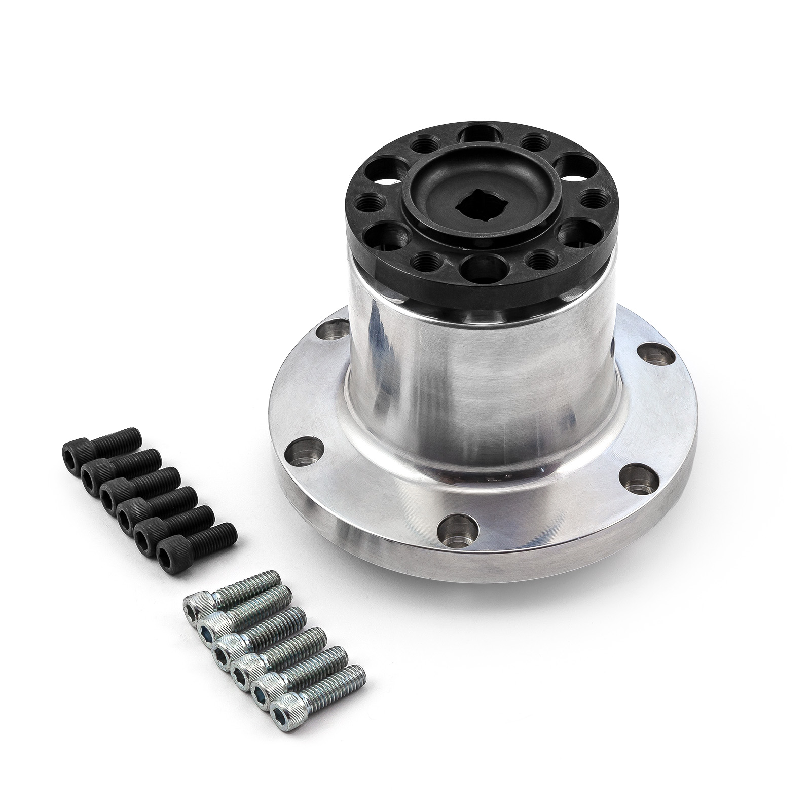 Billet Aluminum Supercharger Snout with Coupler 3.90" (100mm) Long