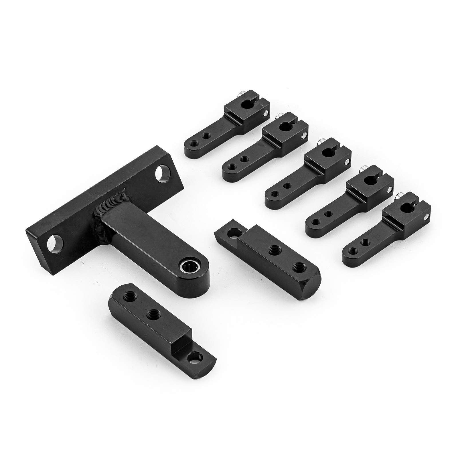 Speedmaster® PCE476.1001 Dual Side Mount Carburetor Linkage Kit for Blower and Tunnel Ram Applications
