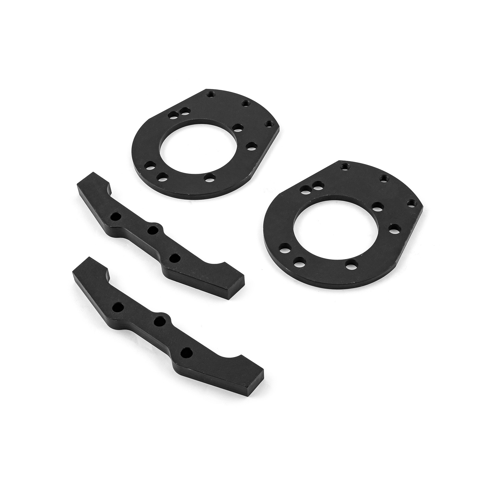 Speedmaster® PCE497.1011 Mustang Brake Conversion Bracket Kit for 285mm Disc 6 Piston Calipers