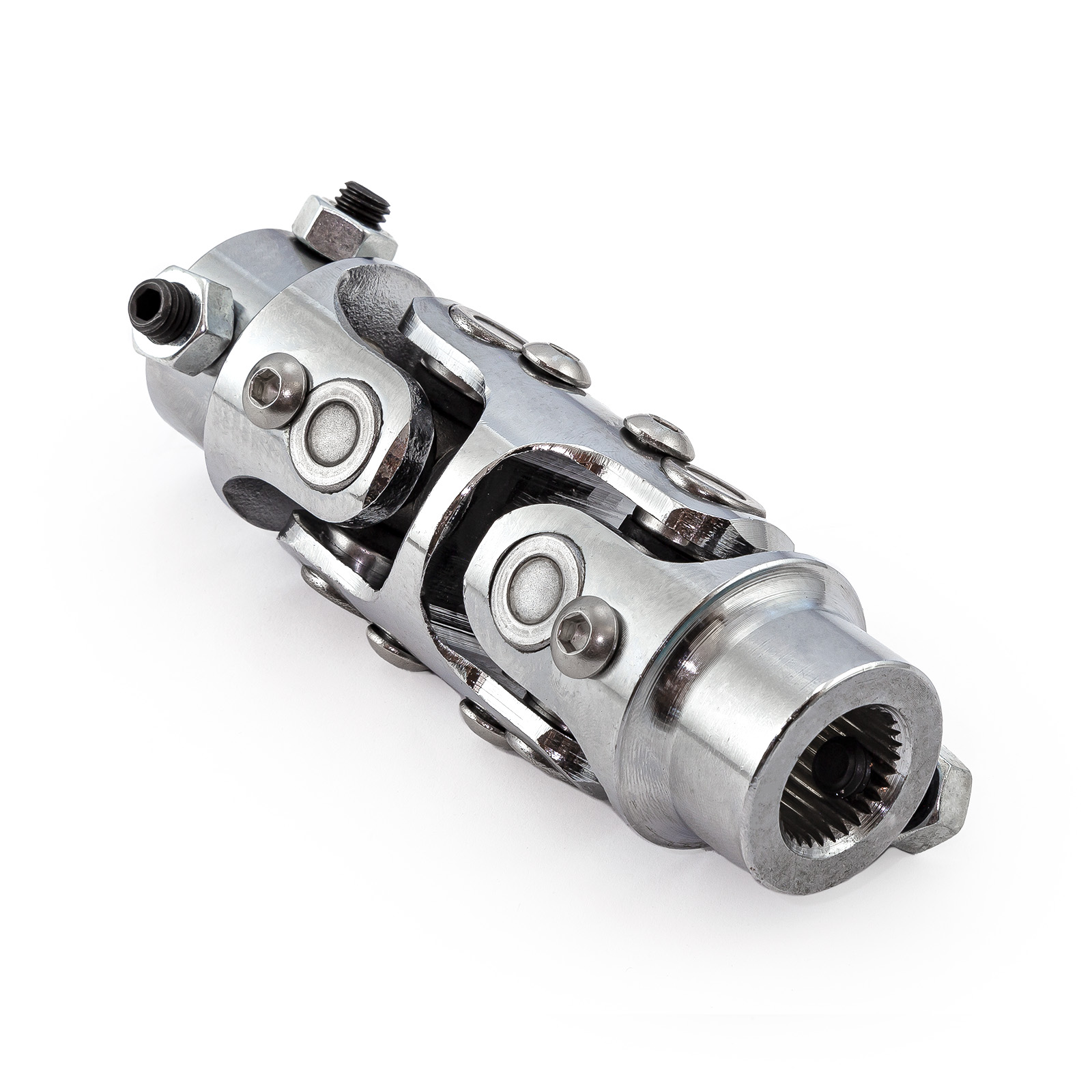 Speedmaster® PCE514.1002 3/4"-30 Spline X 3/4" Double D Stainless Steel Steering U-Joint