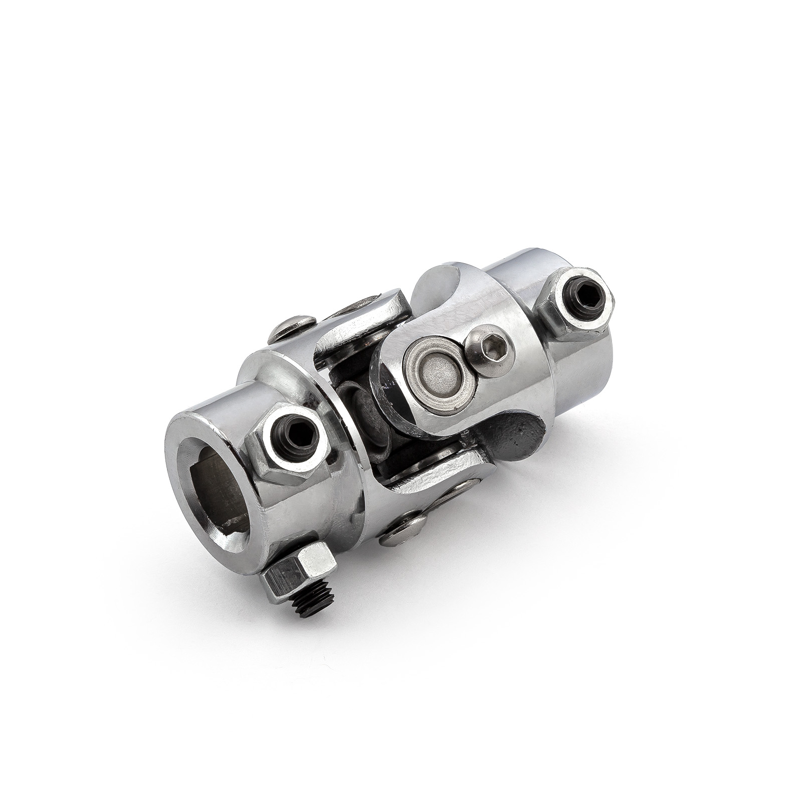 9/16"-26 Spline X 3/4" Double D Stainless Steel Steering U-Joint