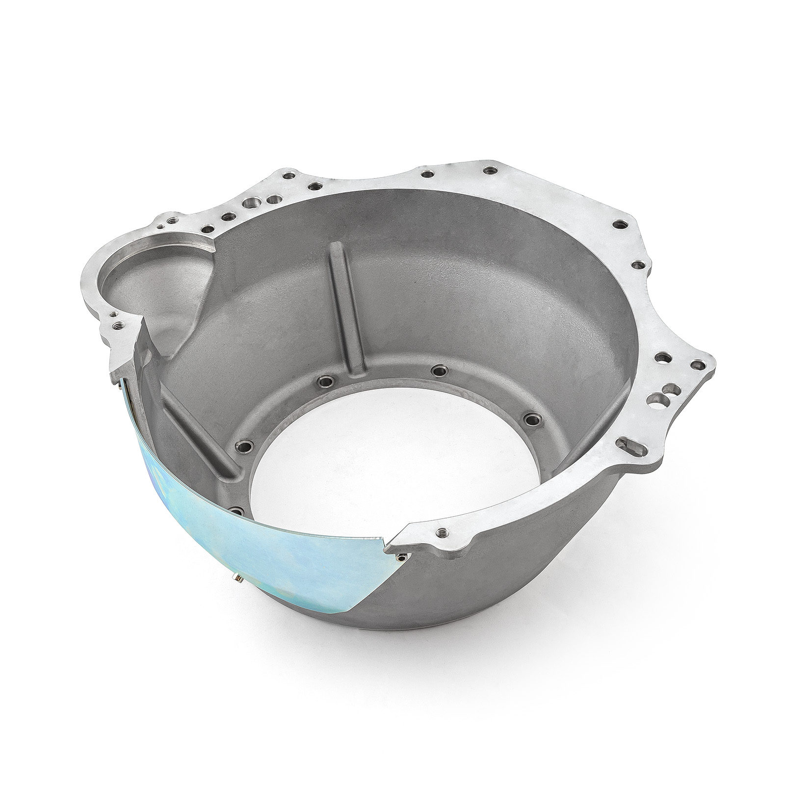 Speedmaster® PCE542.1021 Chevy SBC BBC Ford SB to Powerglide & Reid TH400 Aluminum Bellhousing