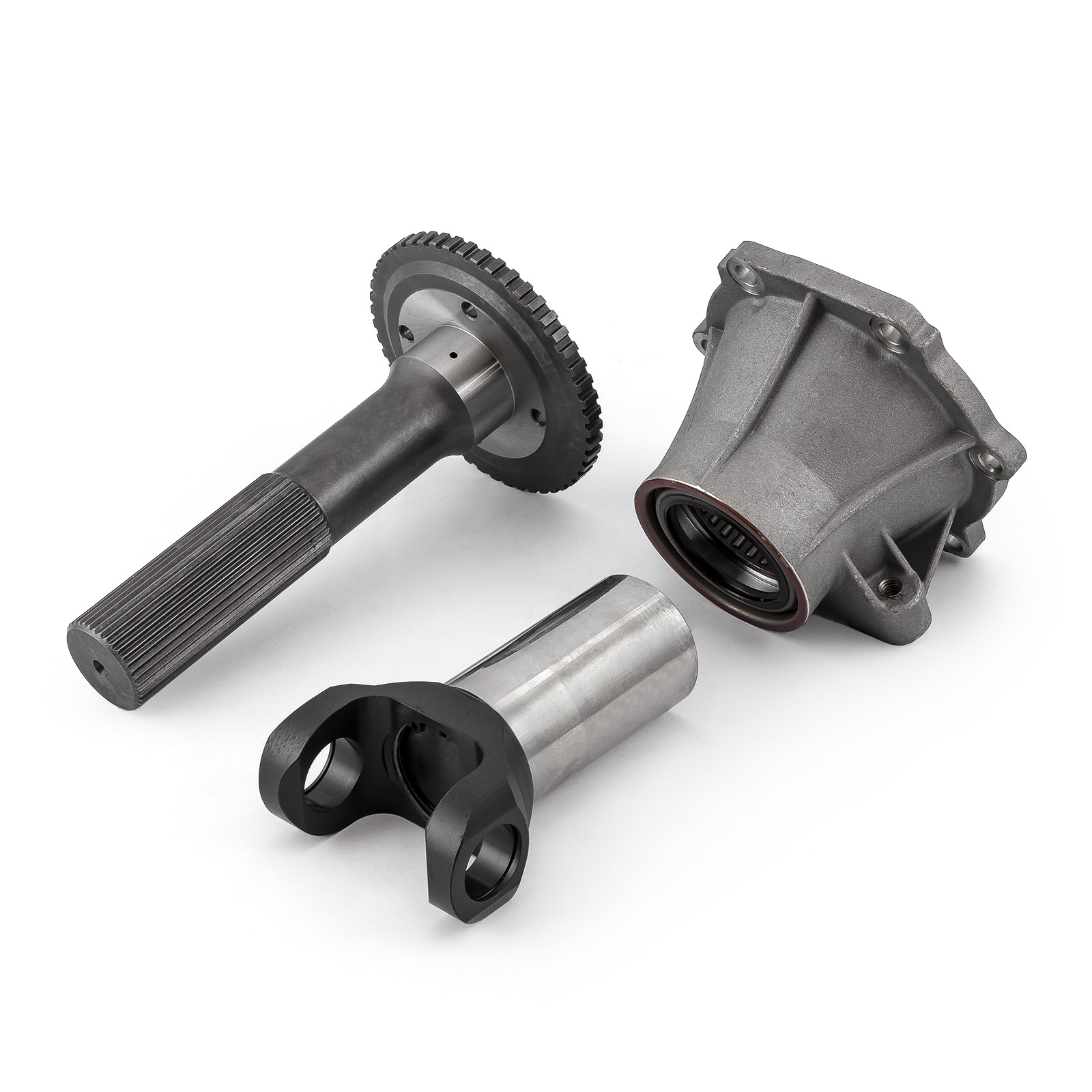 Speedmaster® PCE598.1009 GM Turbo 400 TH400 Output Shaft, Yoke, and Tail Housing Kit - 40 Spline