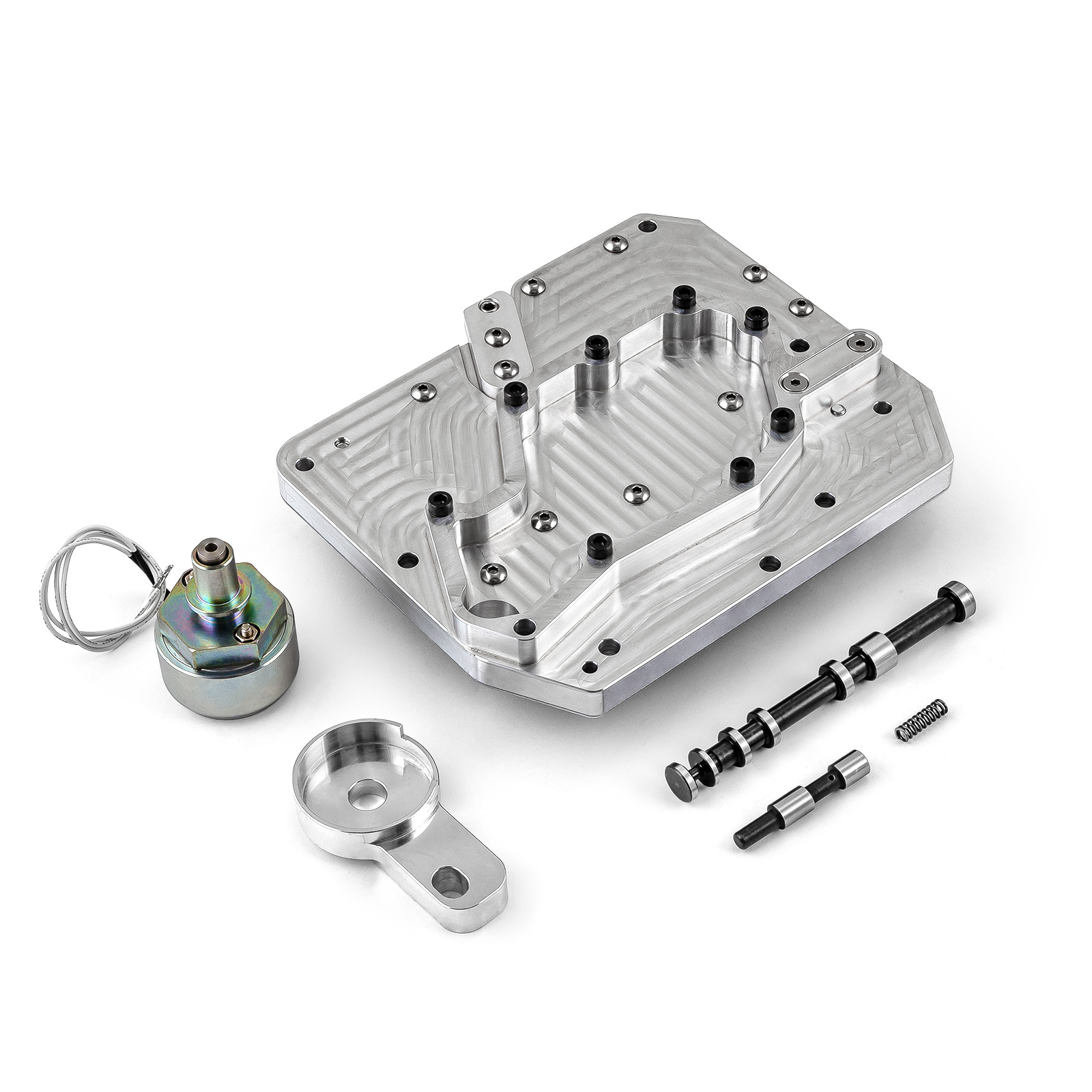 Speedmaster® PCE634.1011.01 Ford C4 Full CNC Billet Aluminum TransBrake Valve Body - Quick Release