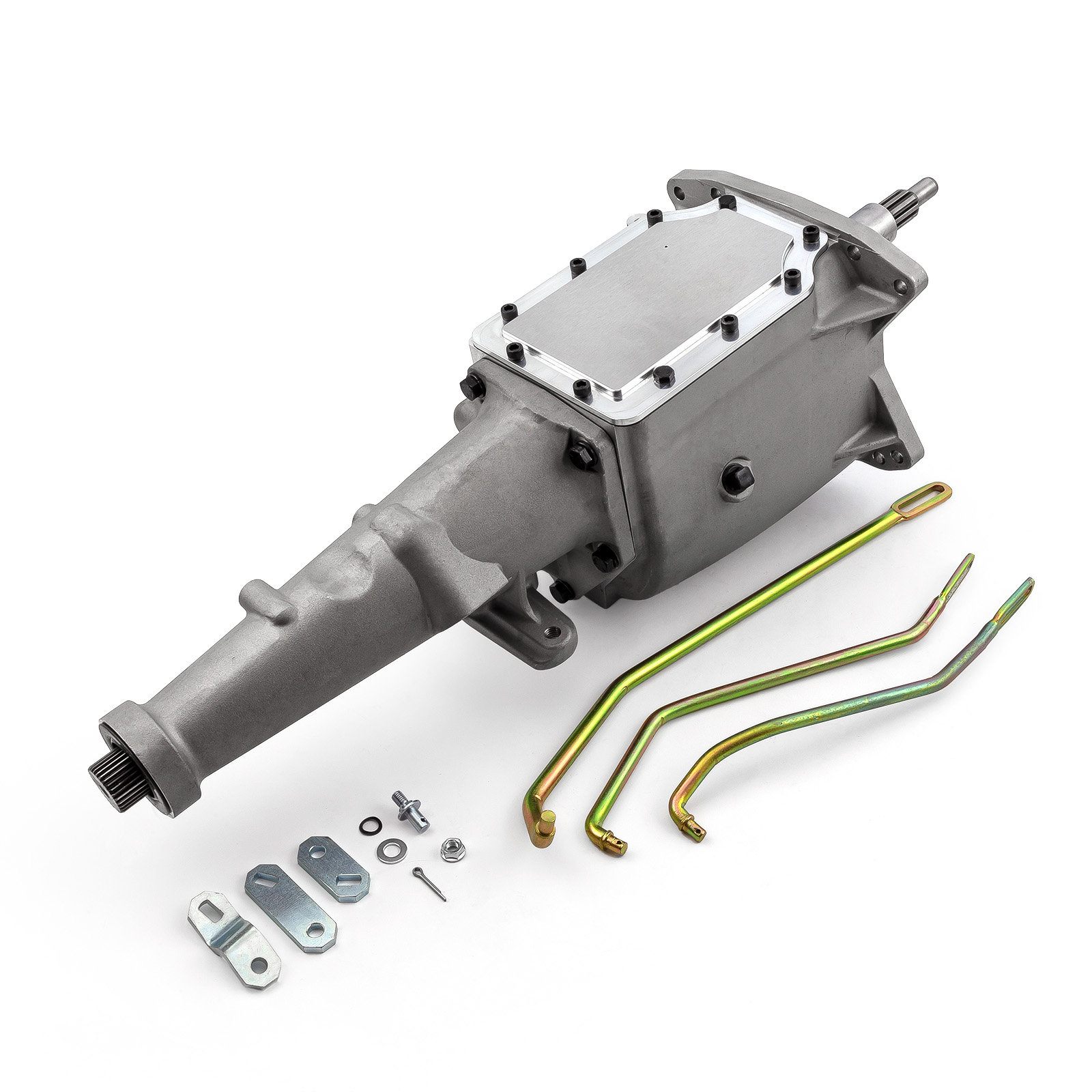 Speedmaster® PCE646.1002 Ford 4 Speed Wide Ratio Aluminum Toploader Gearbox Transmission [Short]