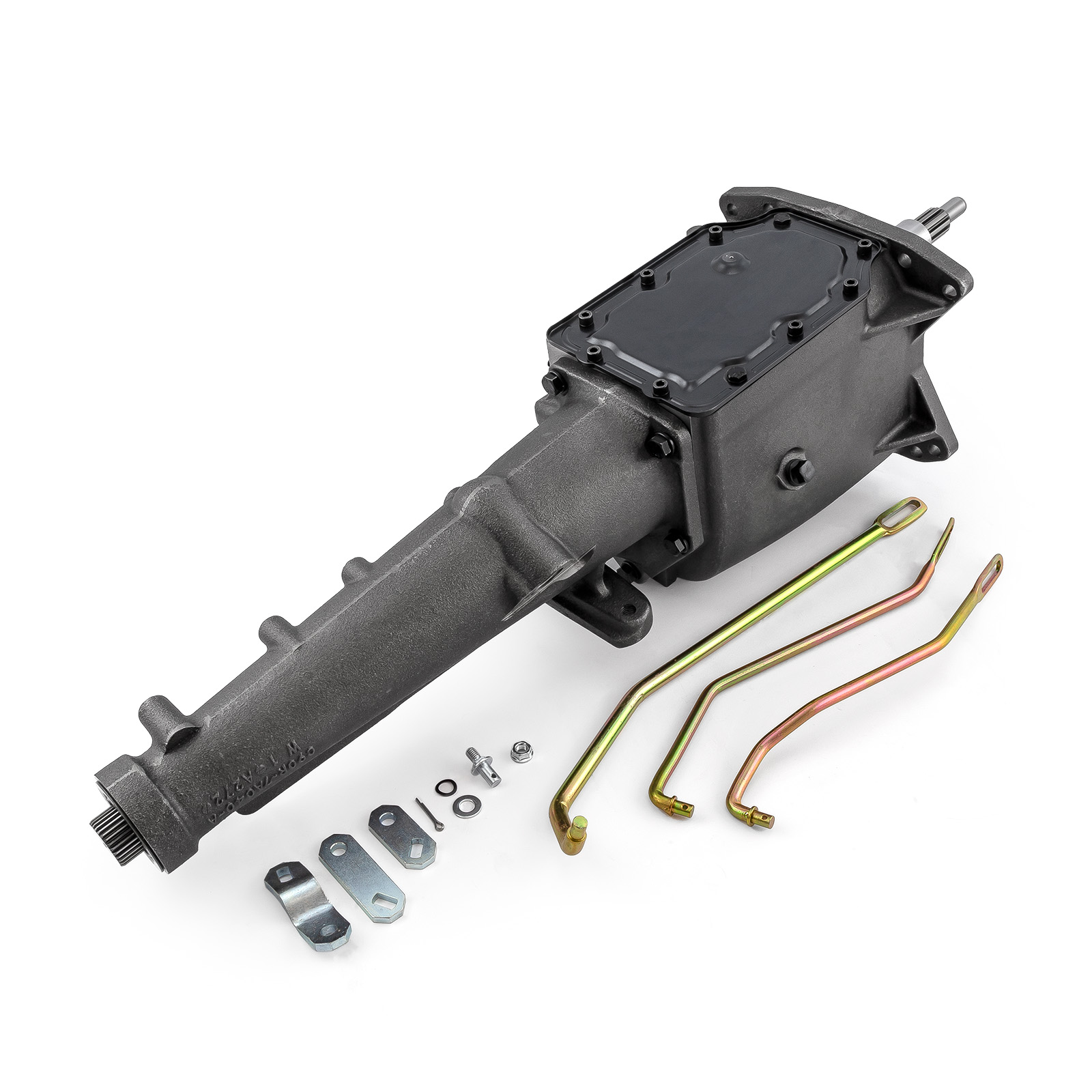 Speedmaster® PCE646.1003 Ford 4 Speed Wide Ratio Cast Iron Toploader Gearbox Transmission [LONG]
