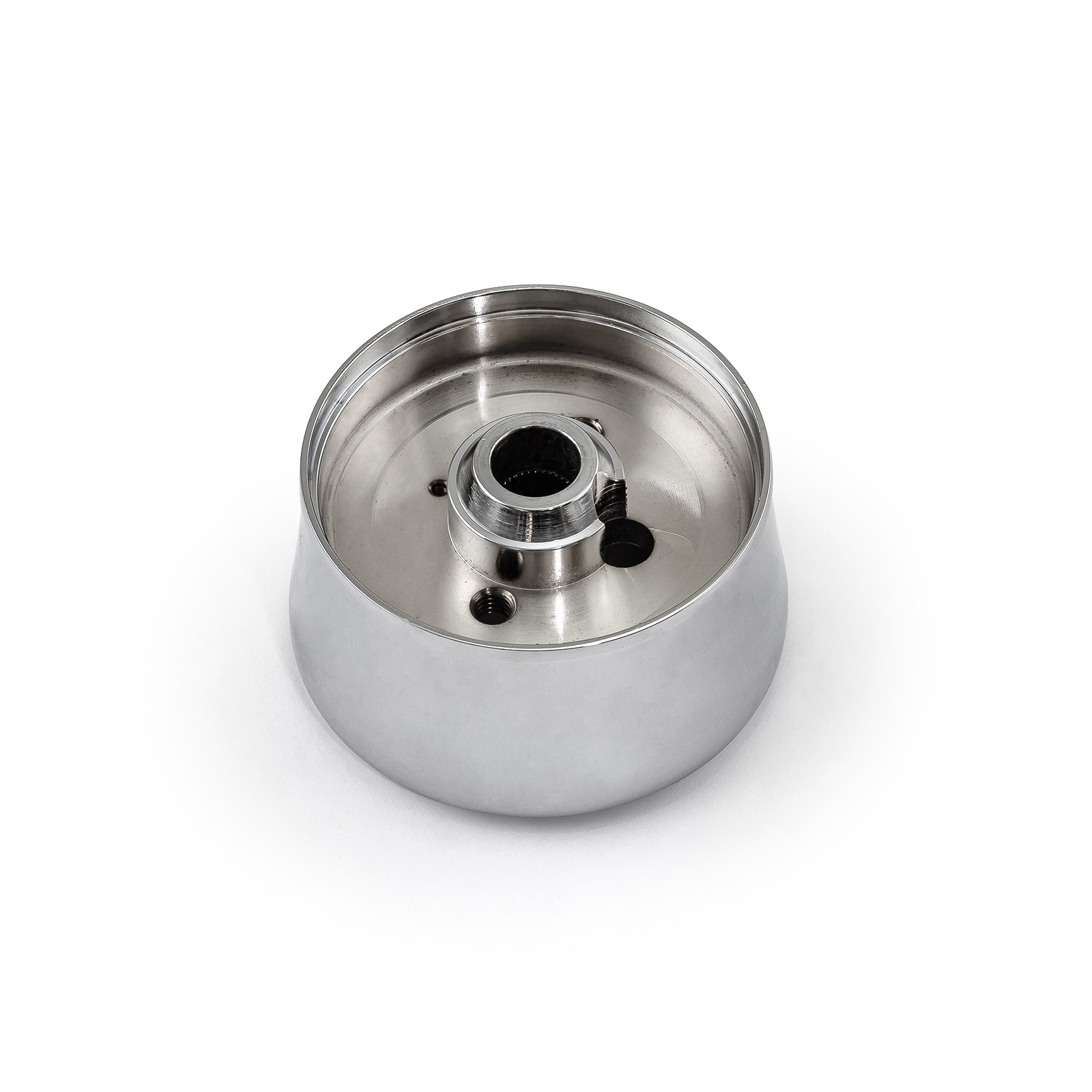 Speedmaster® PCE709.1001 9 Bolt Chrome Aluminum Steering Wheel Hub Adapter