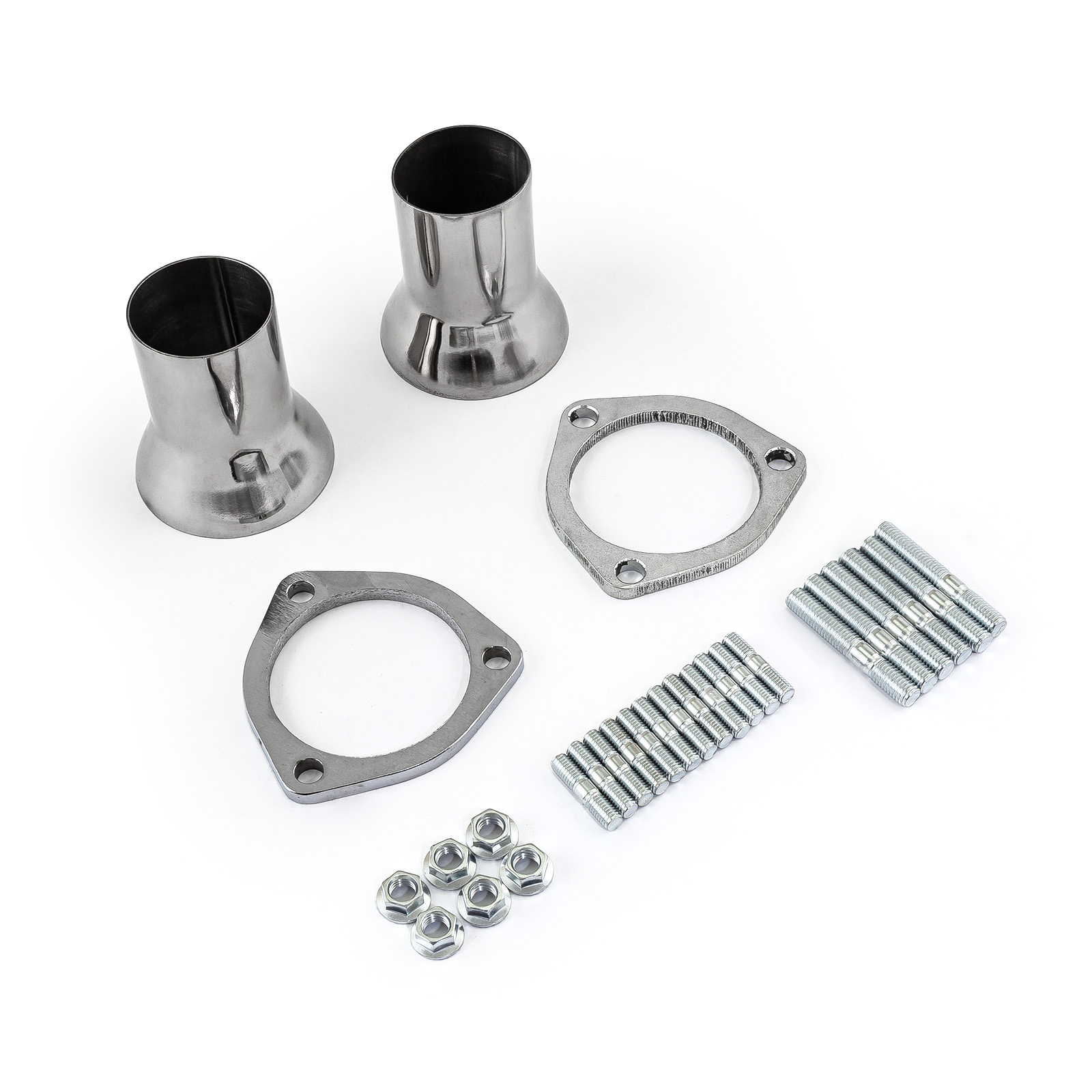 Ball and Socket Flange Exhaust Header Reducers