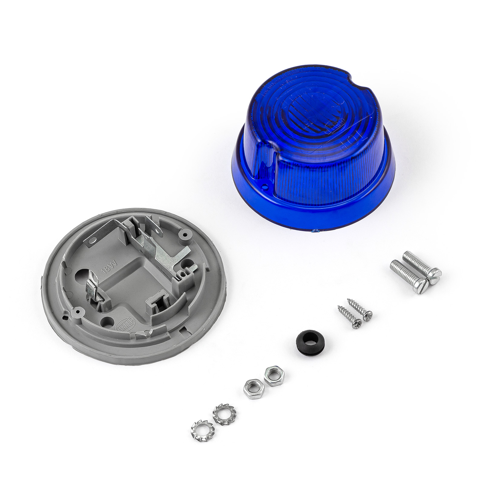 Hella® PCE718.1001.01 Hella Indicator Lens K23267 3509239015 9EL088150-001 [Blue]