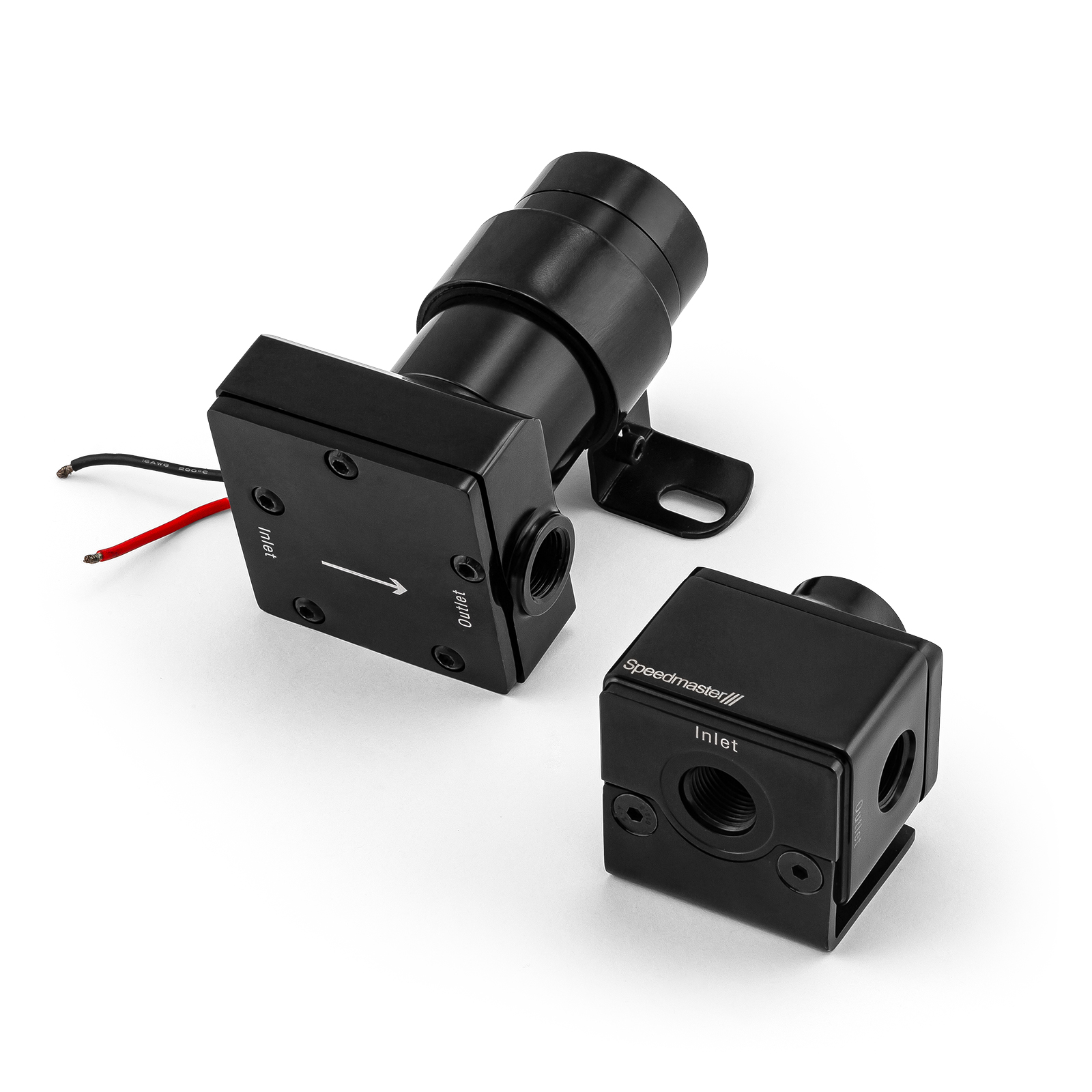 Speedmaster® 1-145-002-01 140 Gph @ 14 PSI Universal Billet Electric Fuel Pump Kit with Regulator & Filter