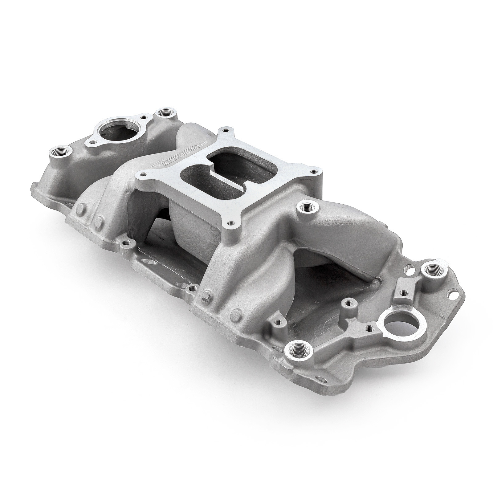 Speedmaster® 1-147-007 Chevy SBC 350 1957-95 MID-AIR™ MidRise Aluminum Intake Manifold [Satin]