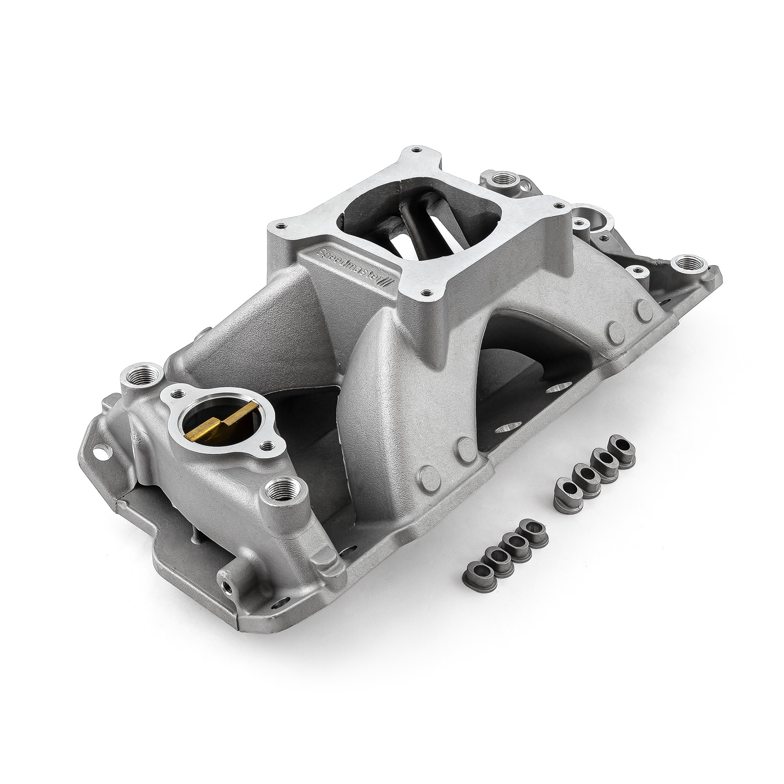 Speedmaster® 1-147-013 Chevy SBC 350 1957-95 HiRise Aluminum Intake Manifold [Satin]