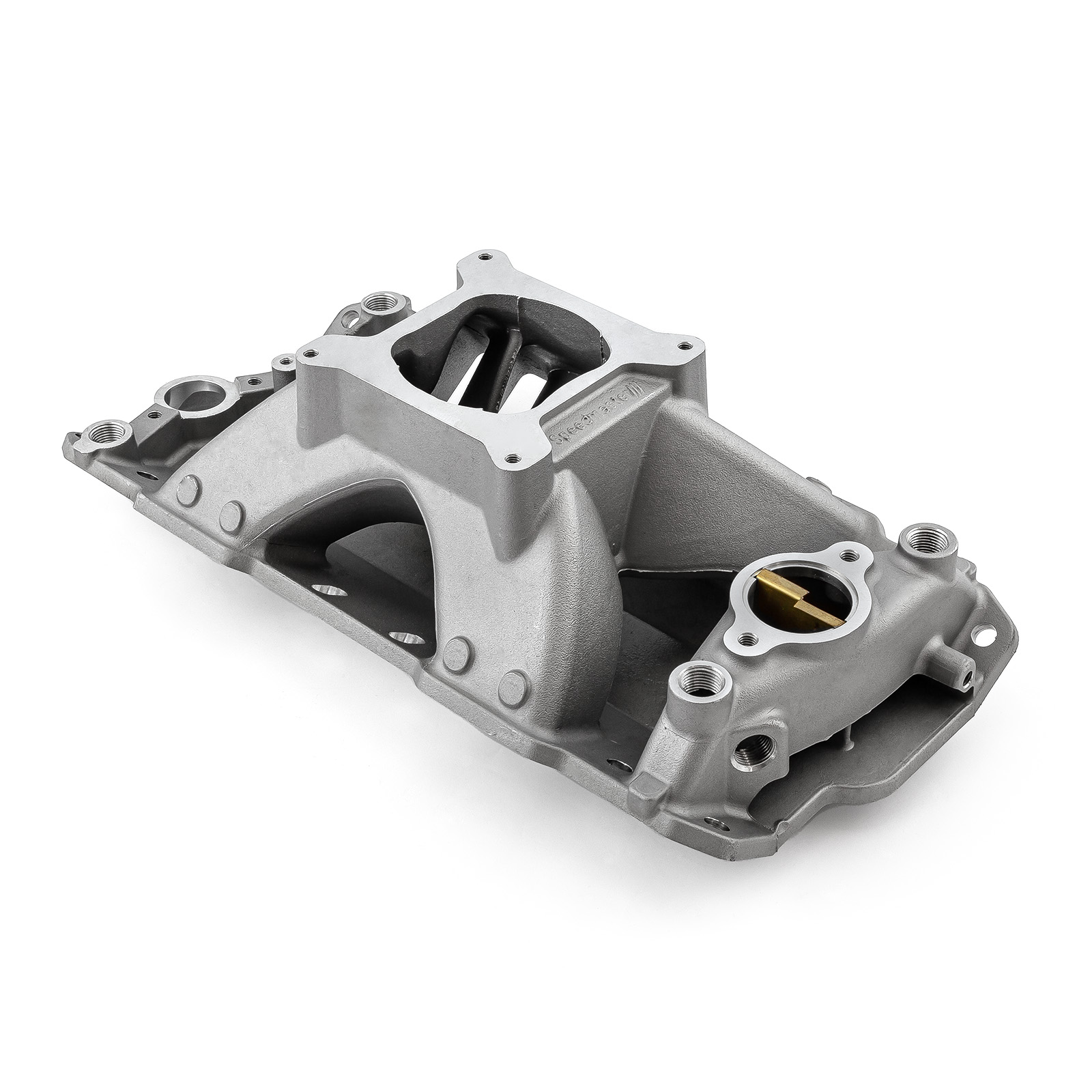 Speedmaster® 1-147-013 Chevy SBC 350 1957-95 HiRise Aluminum Intake Manifold [Satin]