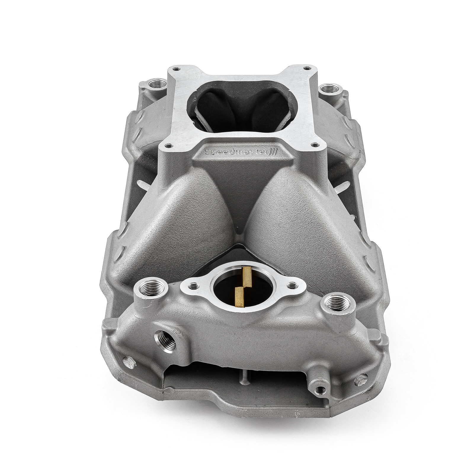 Speedmaster® 1-147-013 Chevy SBC 350 1957-95 HiRise Aluminum Intake Manifold [Satin]
