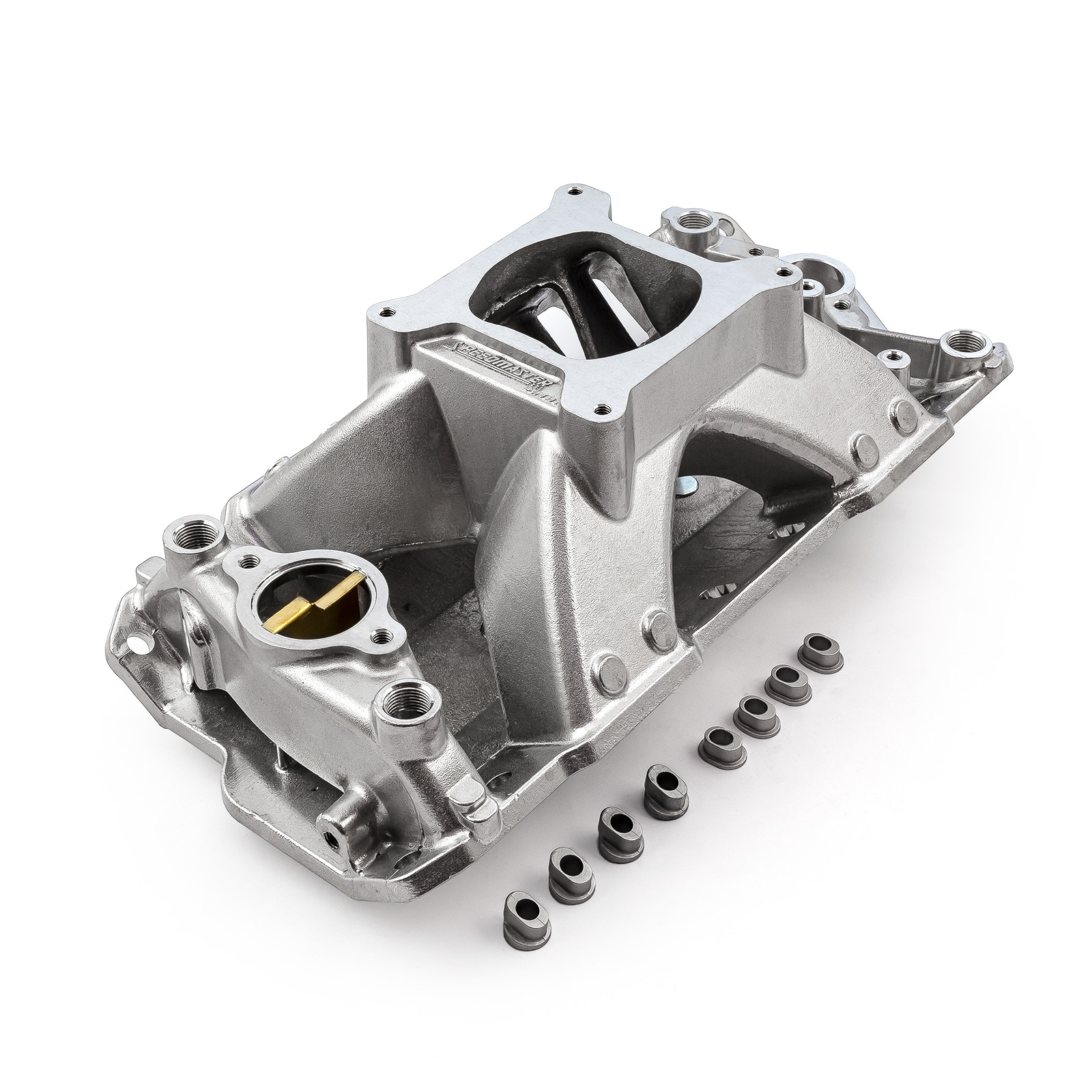 Speedmaster® 1-147-014 Chevy SBC 350 1957-95 HiRise Aluminum Intake Manifold [Polished]