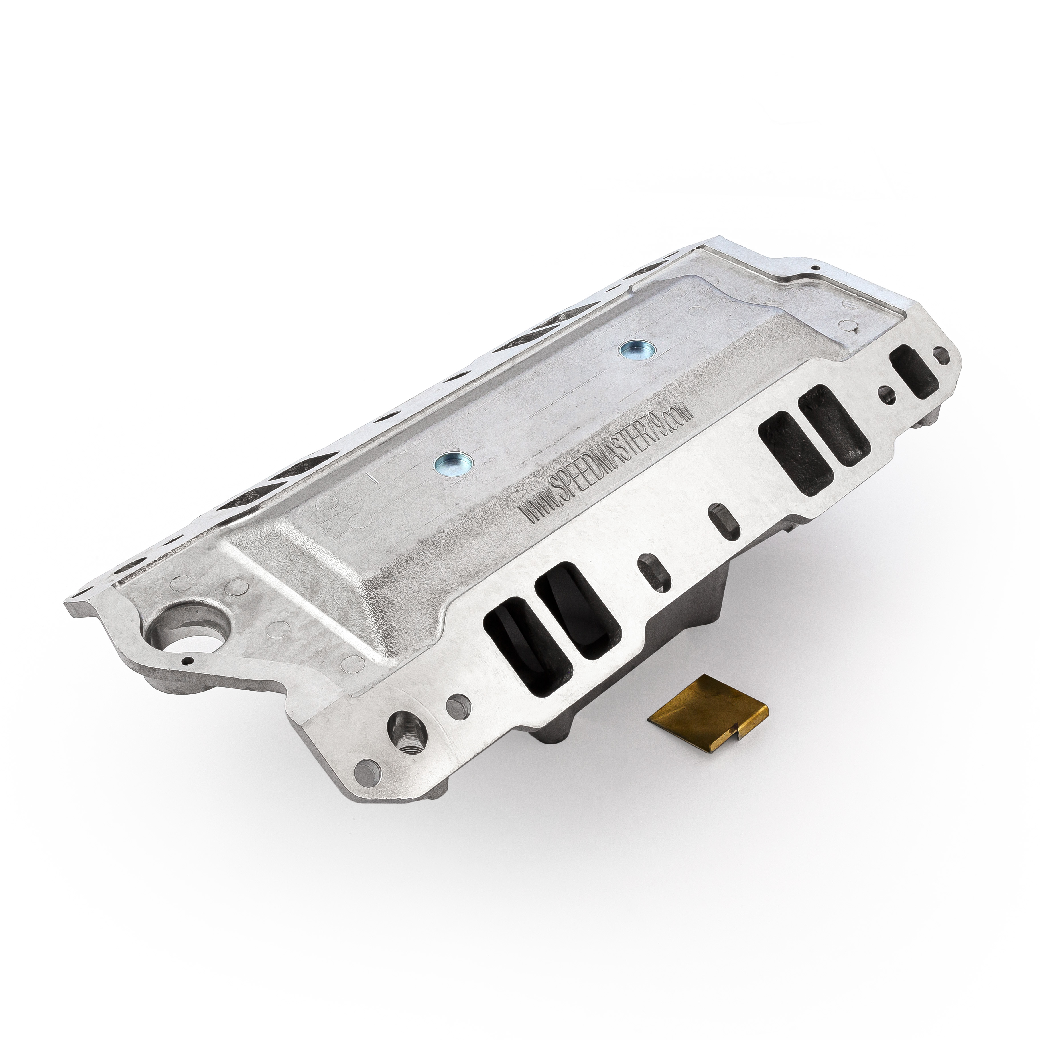 Speedmaster® 1-147-014 Chevy SBC 350 1957-95 HiRise Aluminum Intake Manifold [Polished]