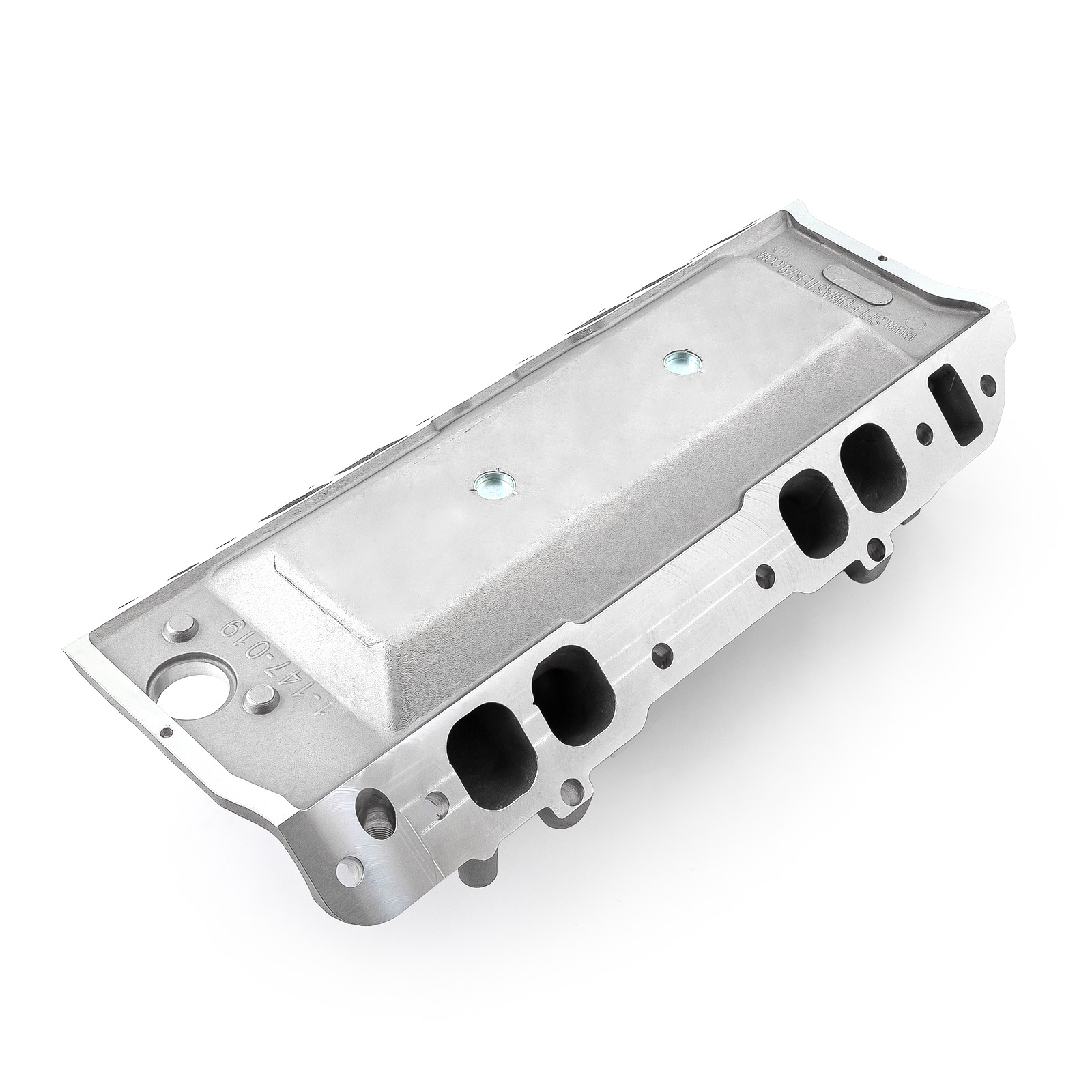 Speedmaster® 1-147-019 Chevy BBC 454 Oval Port MID-AIR™ MidRise Aluminum Intake Manifold [Satin]
