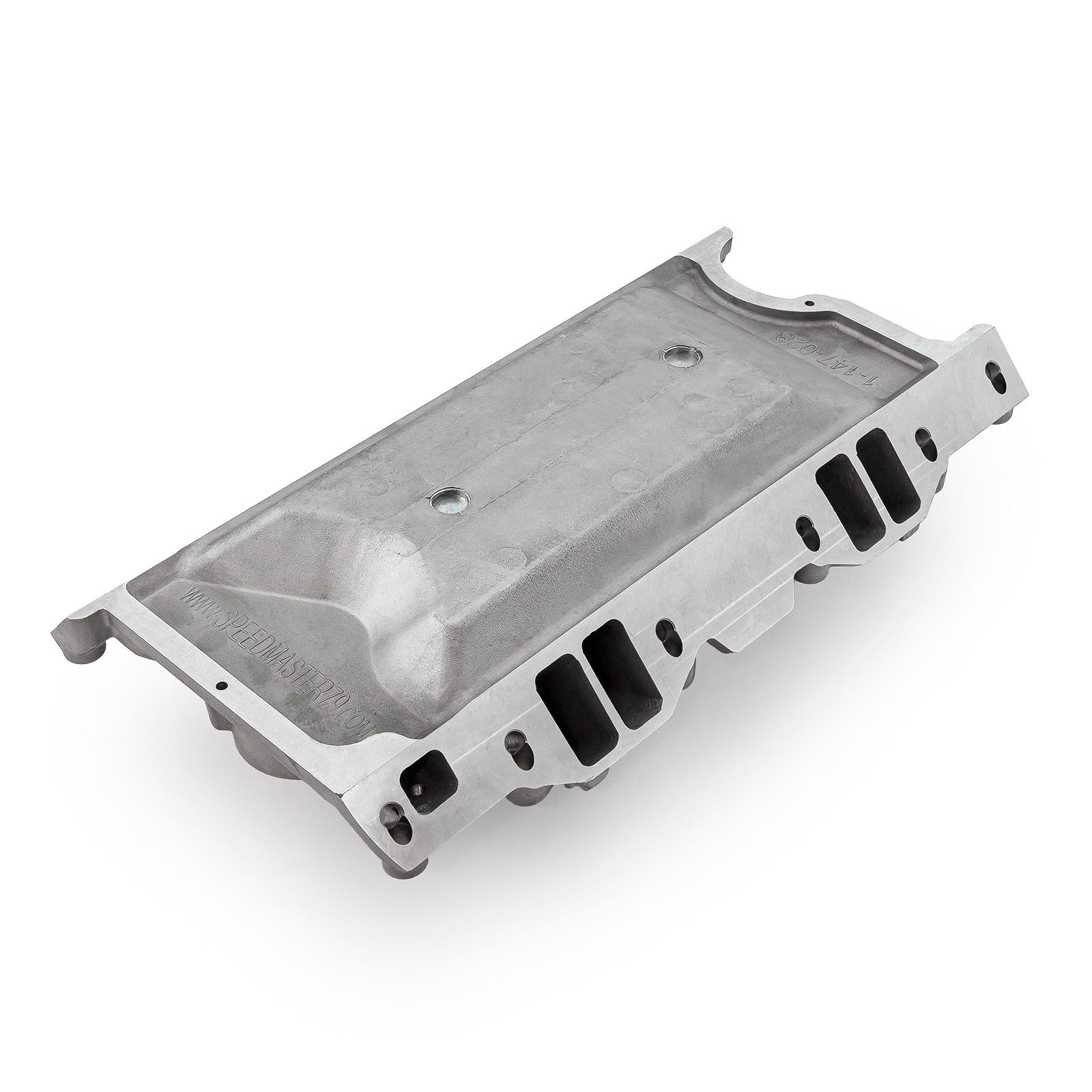 Speedmaster® 1-147-028 Mopar Chrysler Dodge SB 318 340 360 MID-AIR™ MidRise Aluminum Intake Manifold [Satin]