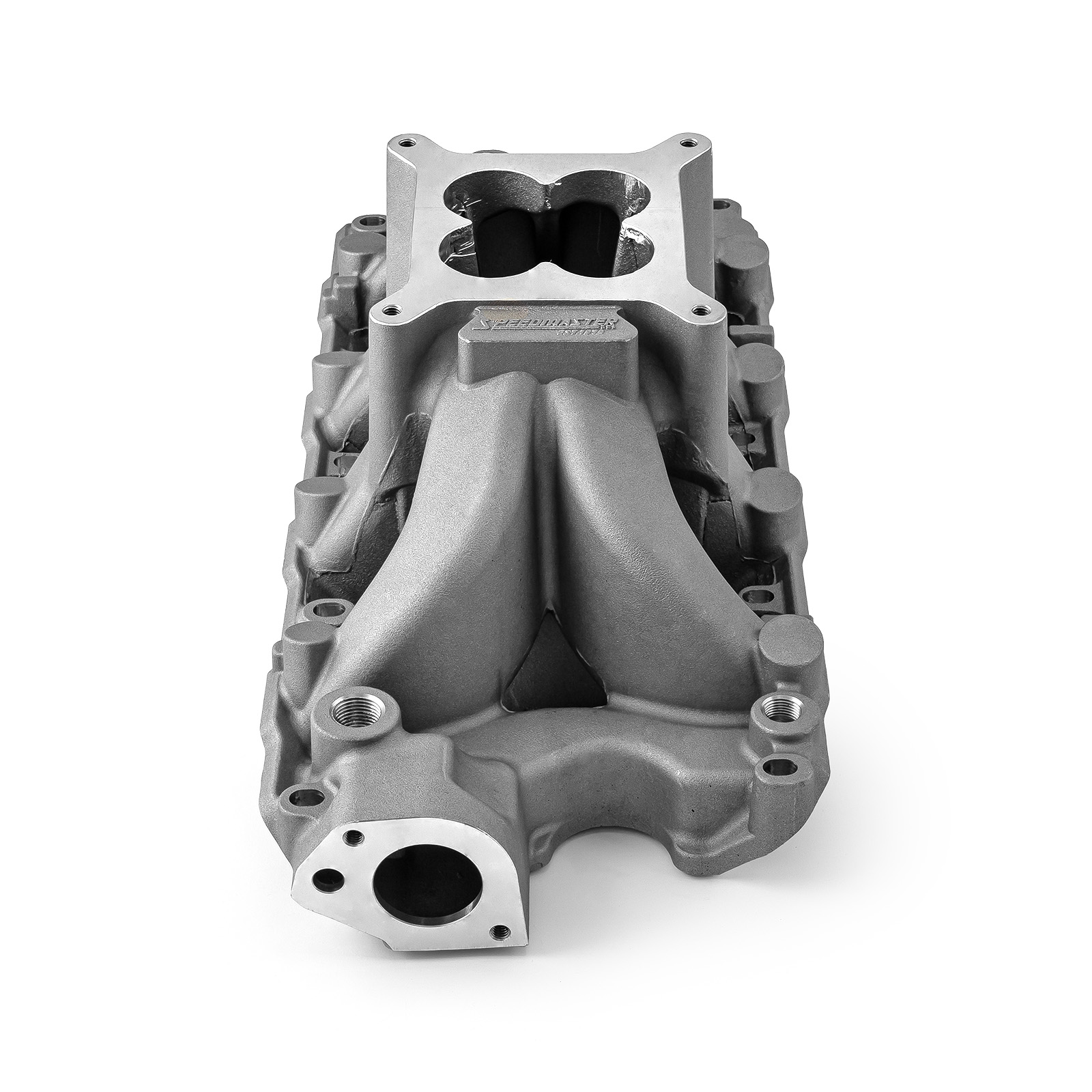 Speedmaster® 1-147-058 Ford SB 260 289 302 Windsor Parker-Style HiRise Aluminum Intake Manifold [Satin]