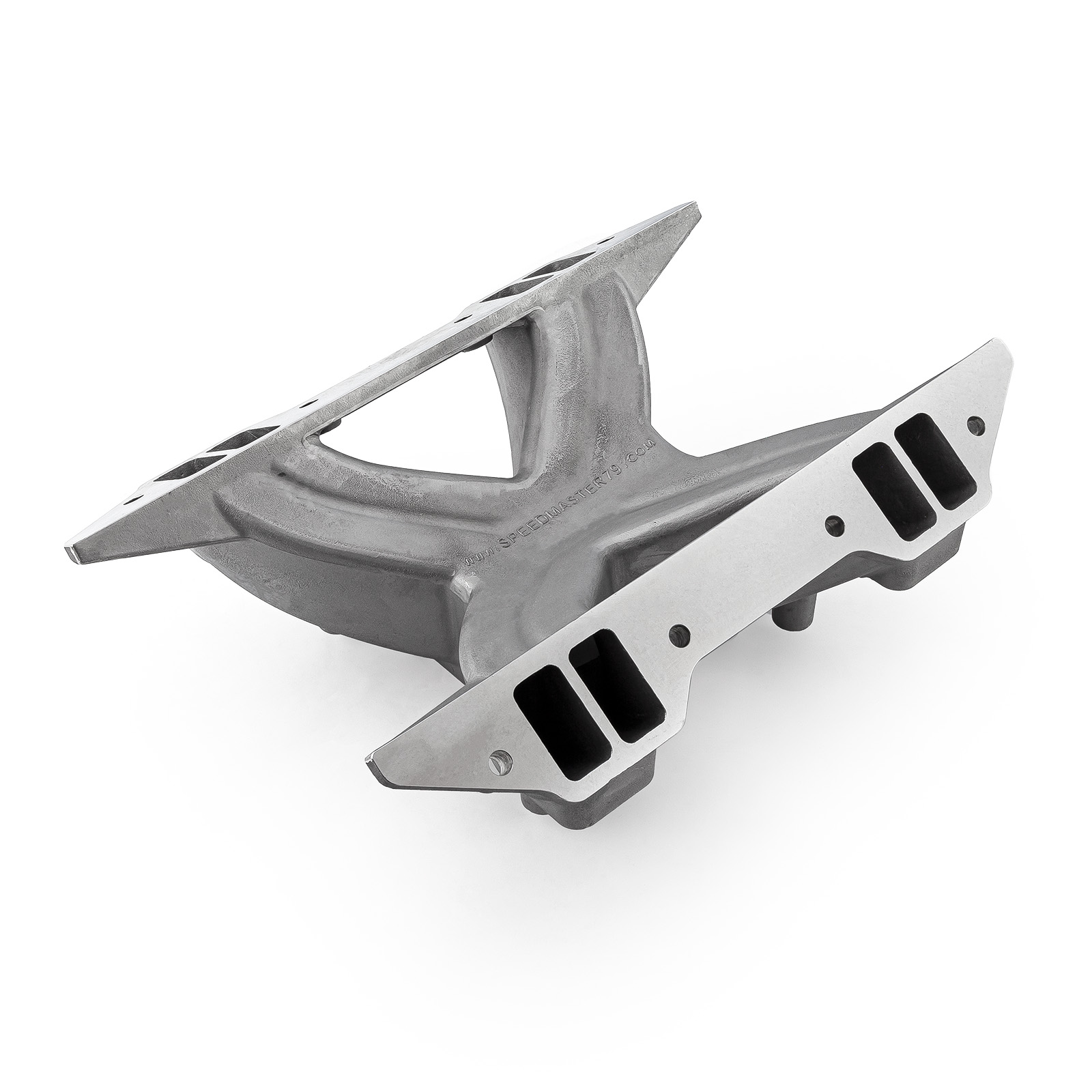 Speedmaster® 1-147-061-01 Chrysler Mopar BB 413 426 440 HiRise Aluminum Intake Manifold [Satin]