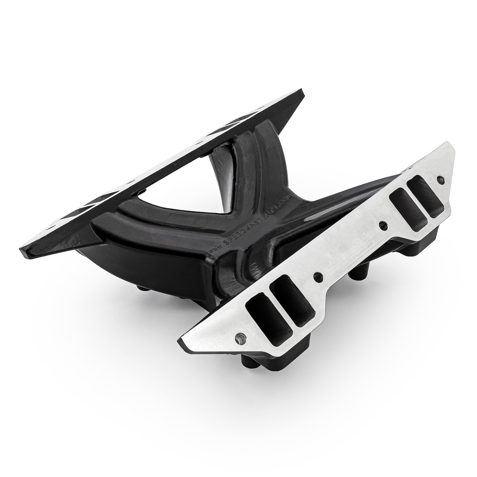 Speedmaster® 1-147-061-03 Chrysler Mopar BB 413 426 440 HiRise Aluminum Intake Manifold [Black]