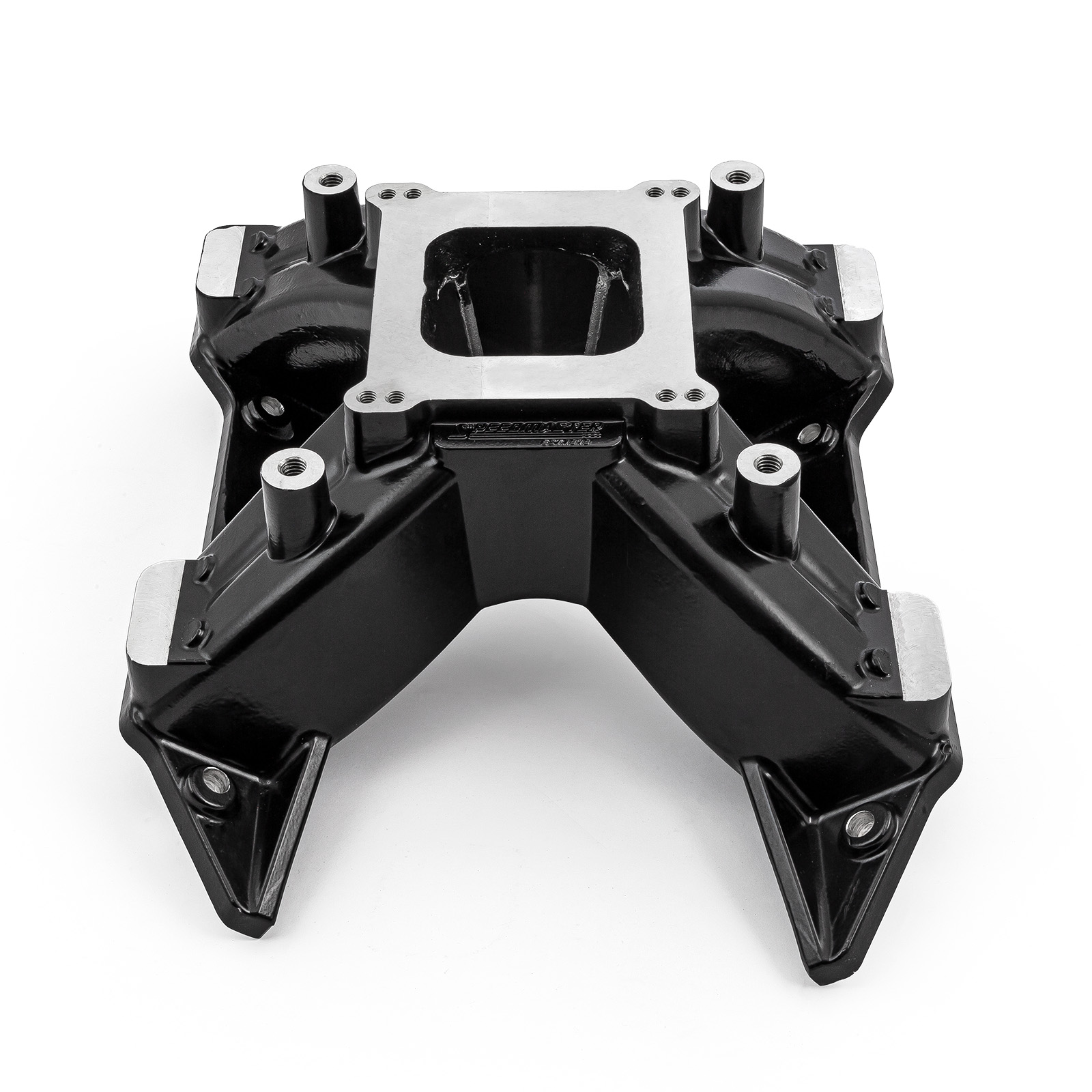 Speedmaster® 1-147-061-03 Chrysler Mopar BB 413 426 440 HiRise Aluminum Intake Manifold [Black]