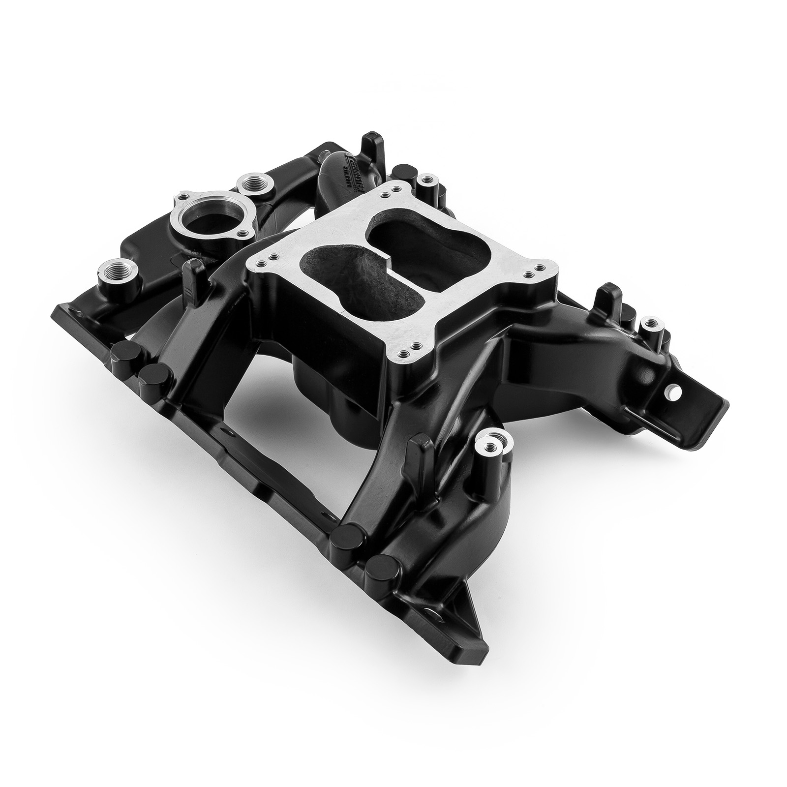 Speedmaster® 1-147-075 Pontiac 326 350 389 400 428 455 MID-AIR™ MidRise Aluminum Intake Manifold [Black]