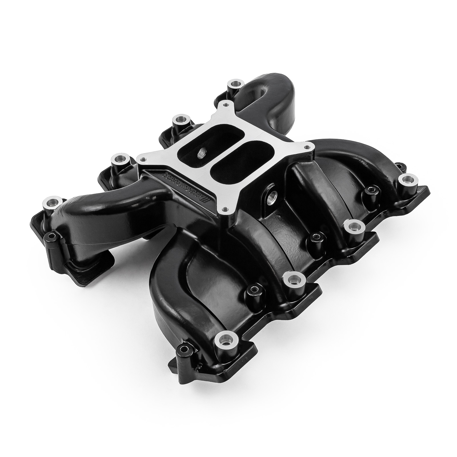 Speedmaster® 1-147-105-03 Chevy GM LS3 Dual Plane 4150 MID-AIR™ MidRise Aluminum Intake Manifold [Black]