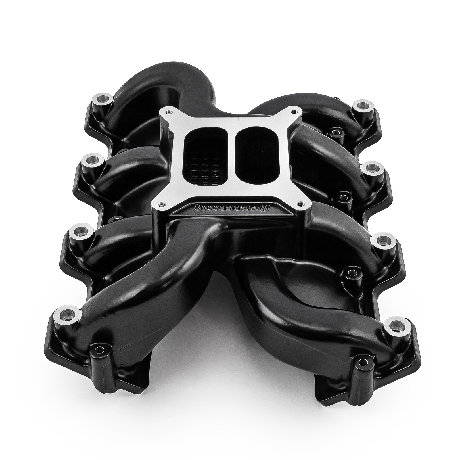 Speedmaster® 1-147-105-03 Chevy GM LS3 Dual Plane 4150 MID-AIR™ MidRise Aluminum Intake Manifold [Black]