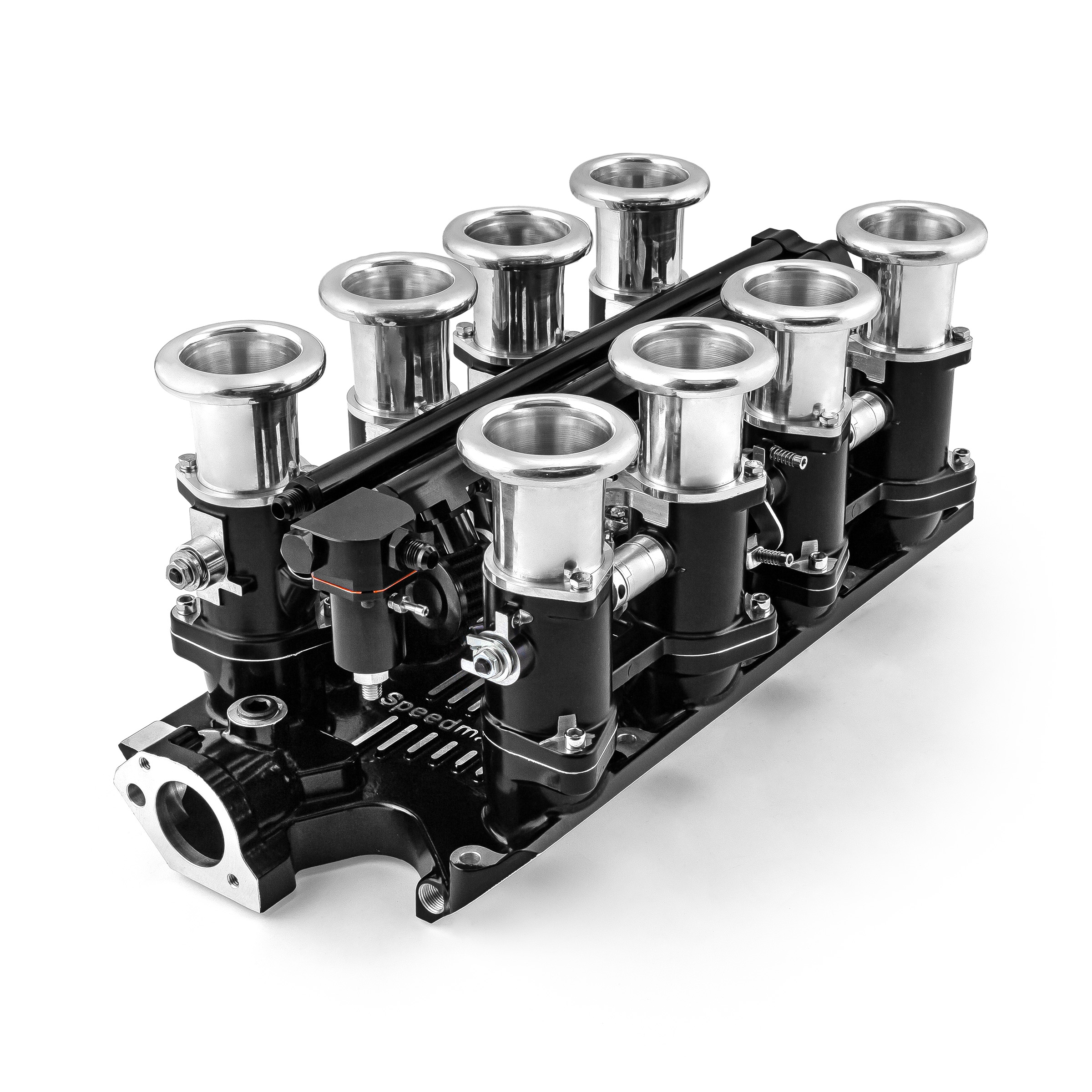Speedmaster® 1-148-015 Ford SB 289 302 Windsor Downdraft EFI Stack Intake Manifold System Black