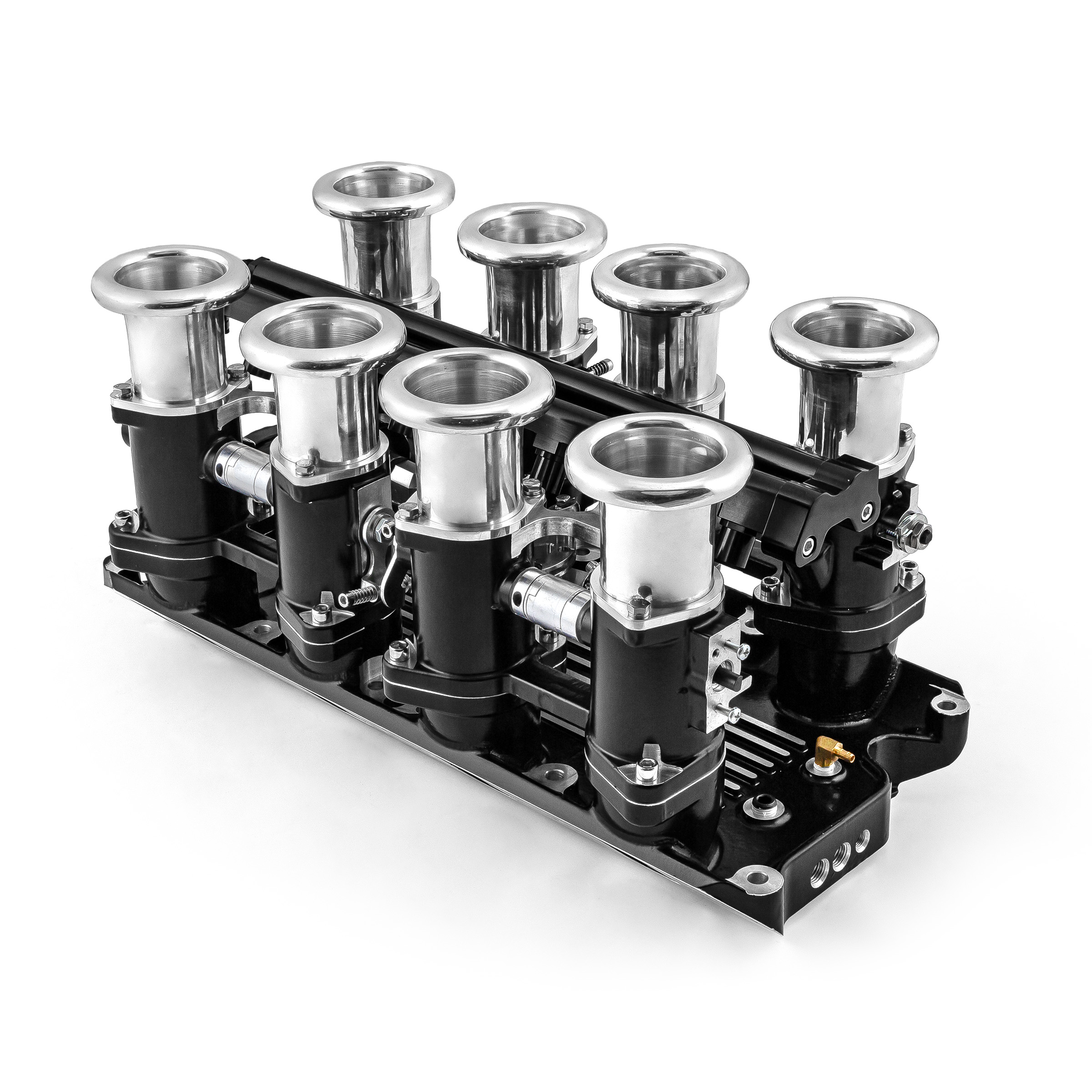 Speedmaster® 1-148-015 Ford SB 289 302 Windsor Downdraft EFI Stack Intake Manifold System Black