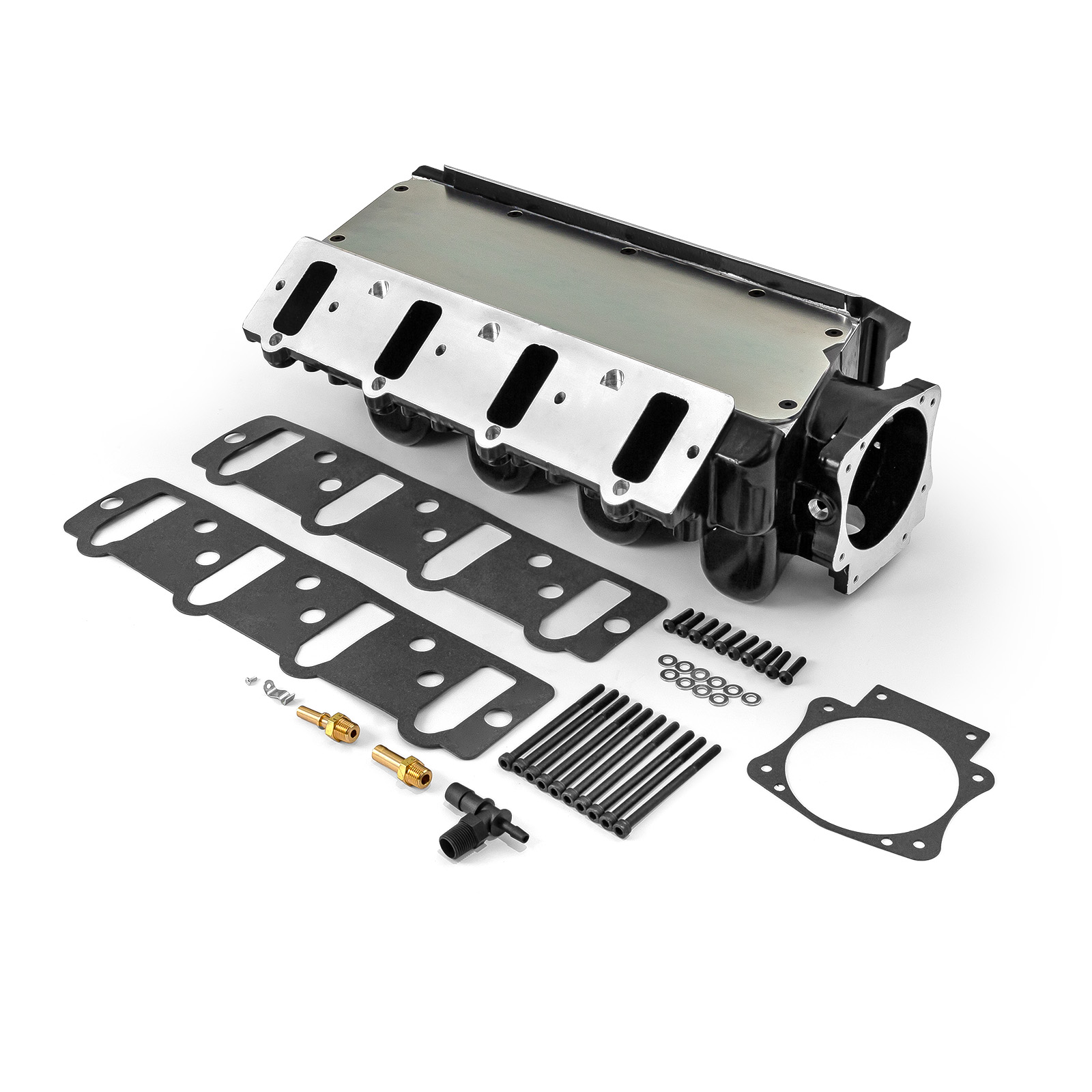 Speedmaster® 1-148-019 Chevy LS1 LS2 LS6 EFI 102mm 4 Bolt Ram Air Intake Manifold [Black]