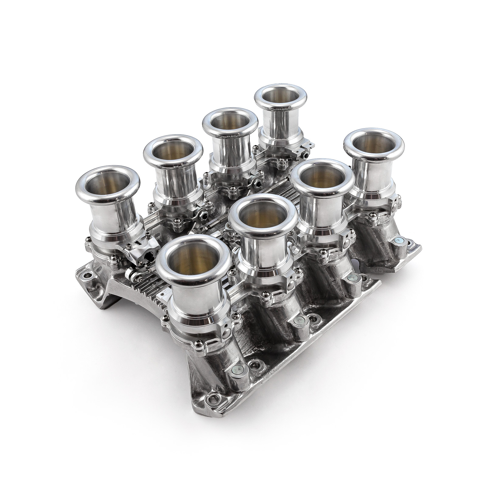 Speedmaster® 1-148-043 Chevy Gen V LT1 Downdraft 8 Stack EFI Intake Manifold System Complete Polished
