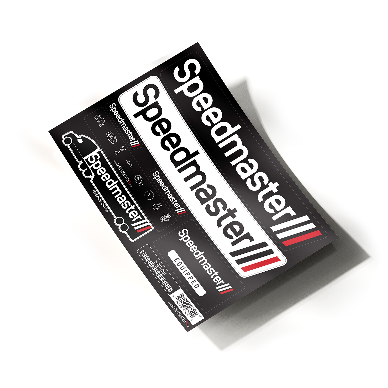 Speedmaster® 1-161-001 Speedmaster Vinyl Decals / Sticker Sheet