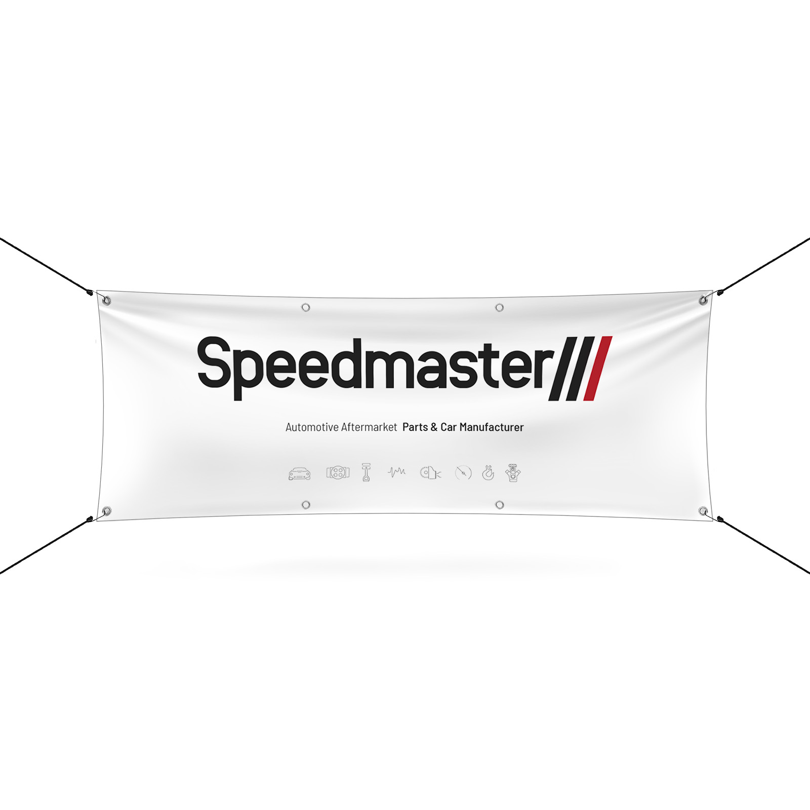 Speedmaster Corporate Banner 120" x 48"