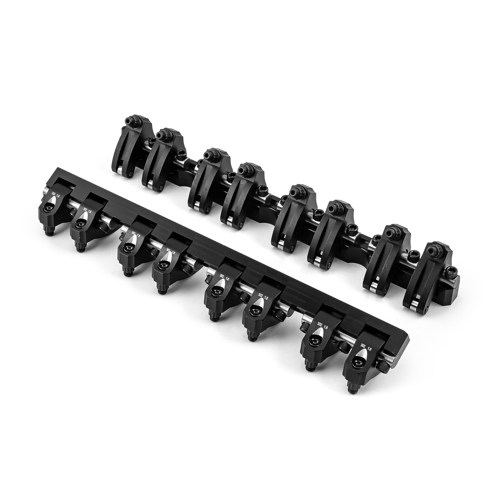 Speedmaster® 1-261-020 Ford SB 289 302 351 Windsor Shaft 1.6 Ratio DNA® Aluminum Roller Rocker Arms