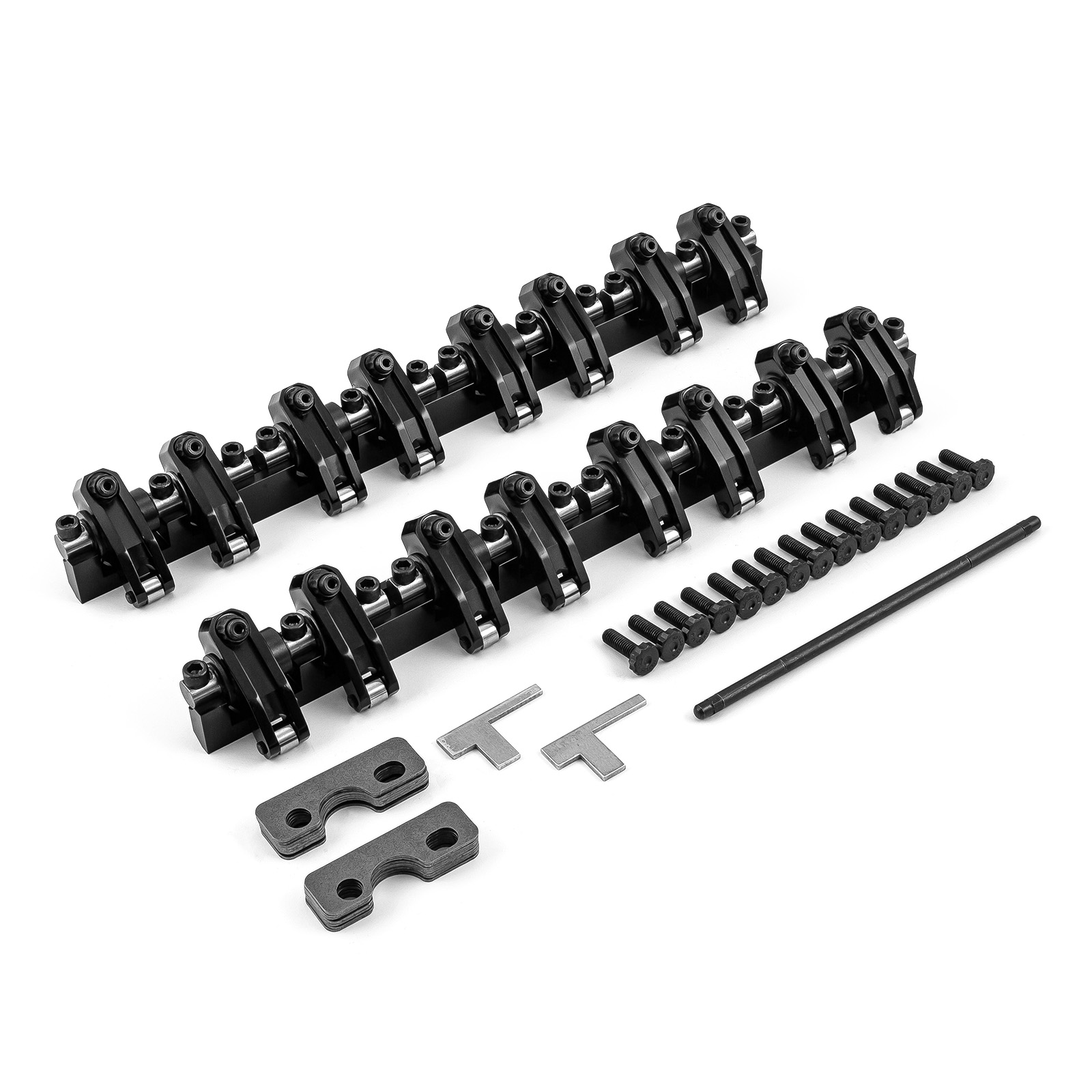 Chevy GM LS1 Shaft 1.7 Ratio DNA® Aluminum Roller Rocker Arms Set