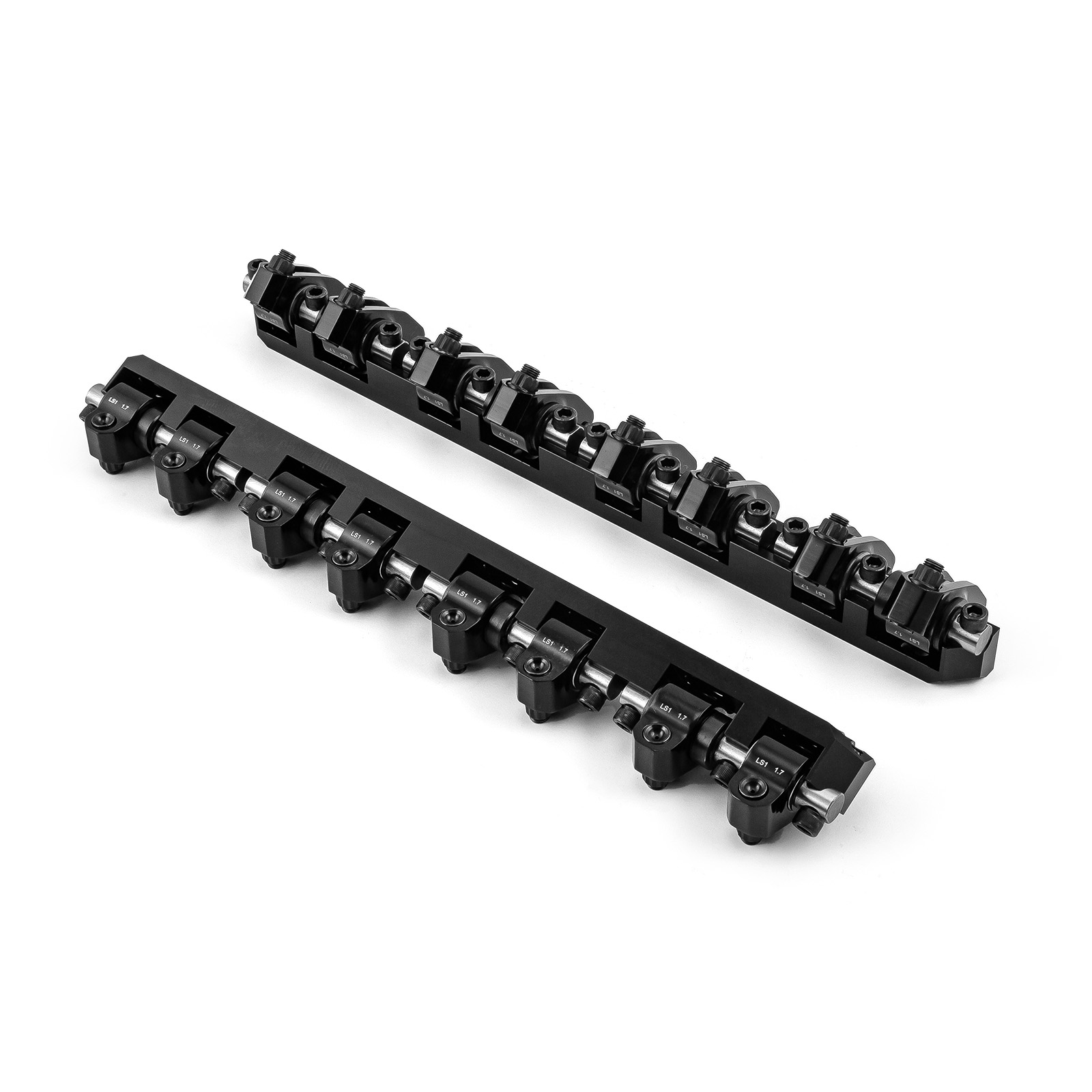 Speedmaster® 1-261-022 Chevy GM LS1 Shaft 1.7 Ratio DNA® Aluminum Roller Rocker Arms Set