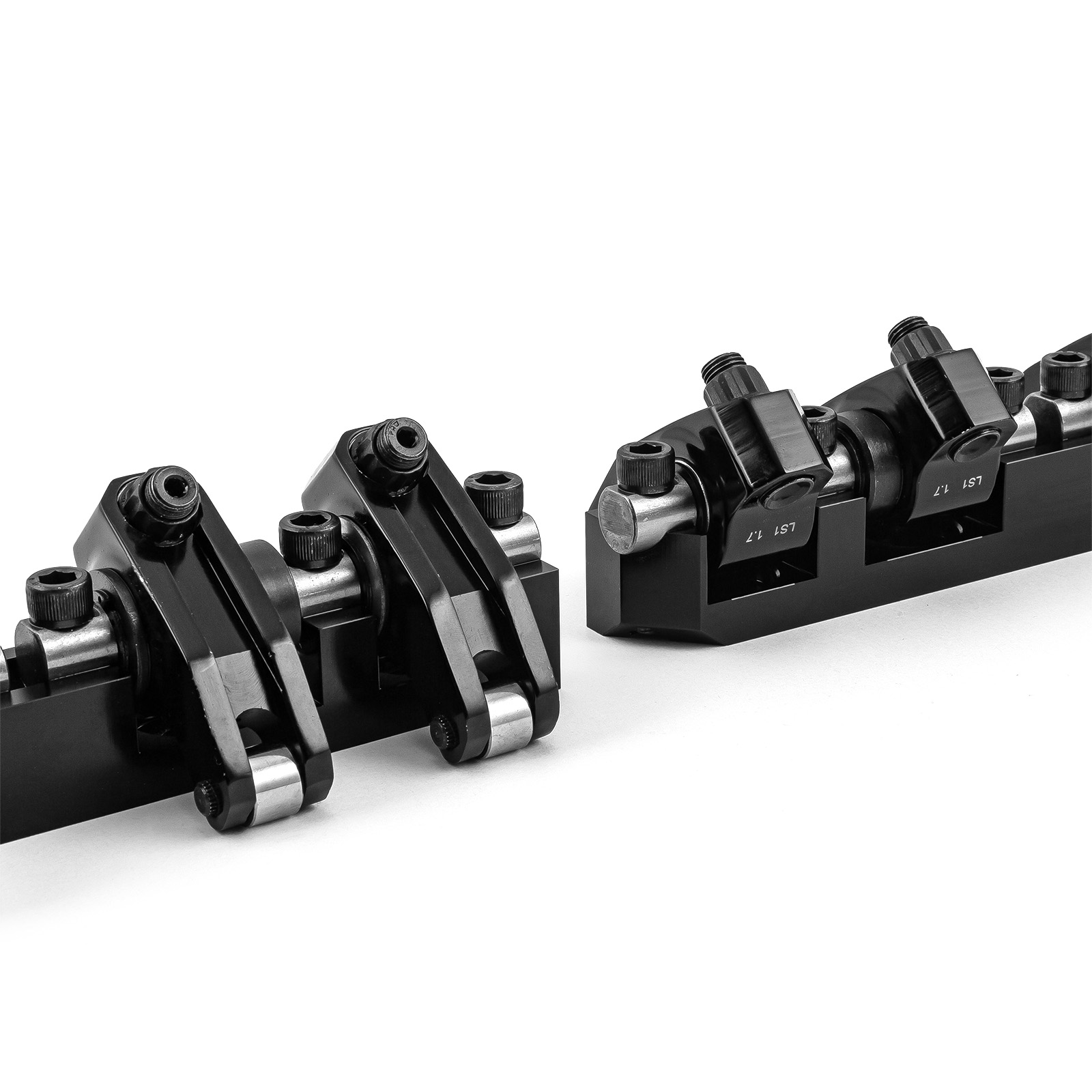 Speedmaster® 1-261-022 Chevy GM LS1 Shaft 1.7 Ratio DNA® Aluminum Roller Rocker Arms Set
