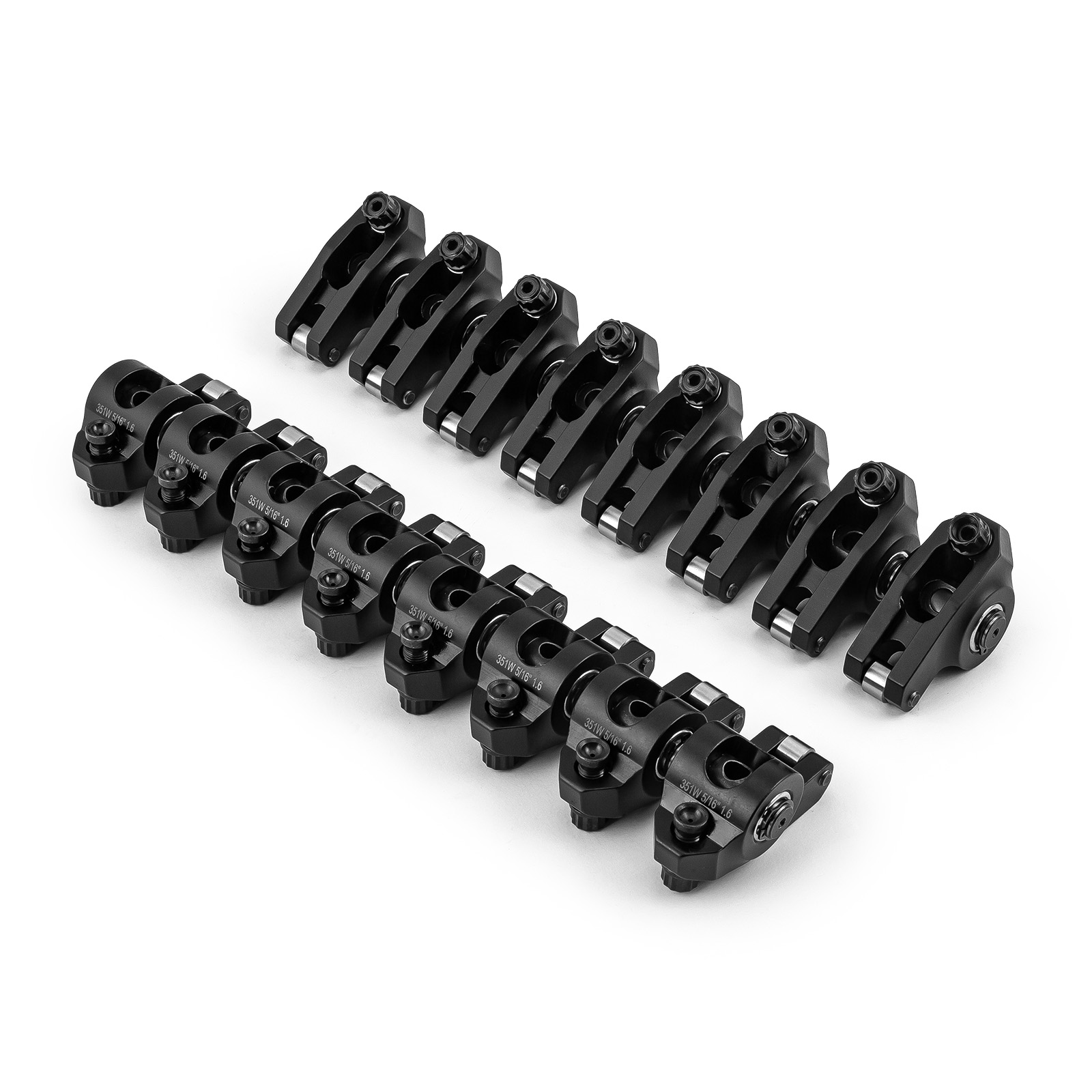 Speedmaster® 1-261-041 Ford SB 289 302 351 Windsor 1.6 Ratio 5/16" DNA® Aluminum Roller Rocker Arms