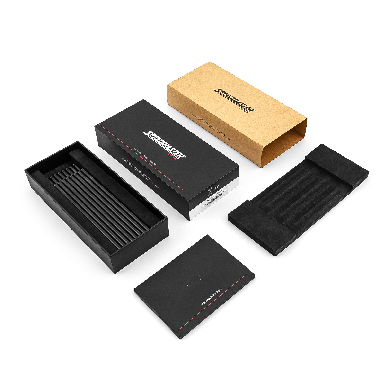 Speedmaster® 1-254-017 8.150" Chromoly Heat-Treated 5/16" 0.080" Wall DNA® One-Piece Pushrods