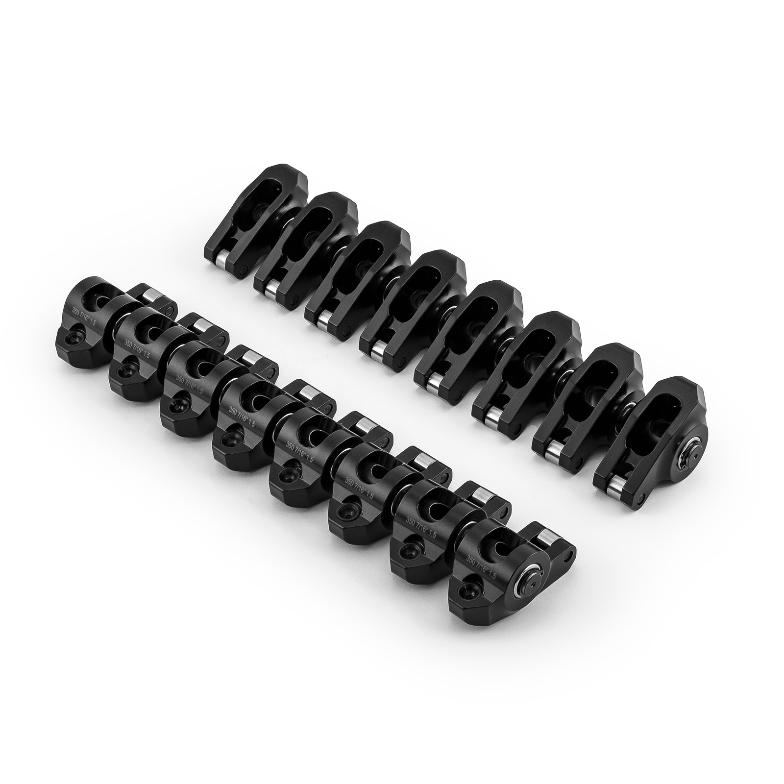 Speedmaster® 1-261-002 Chevy SBC 350 1.5 Ratio 7/16" DNA® Aluminum Roller Rocker Arms Set