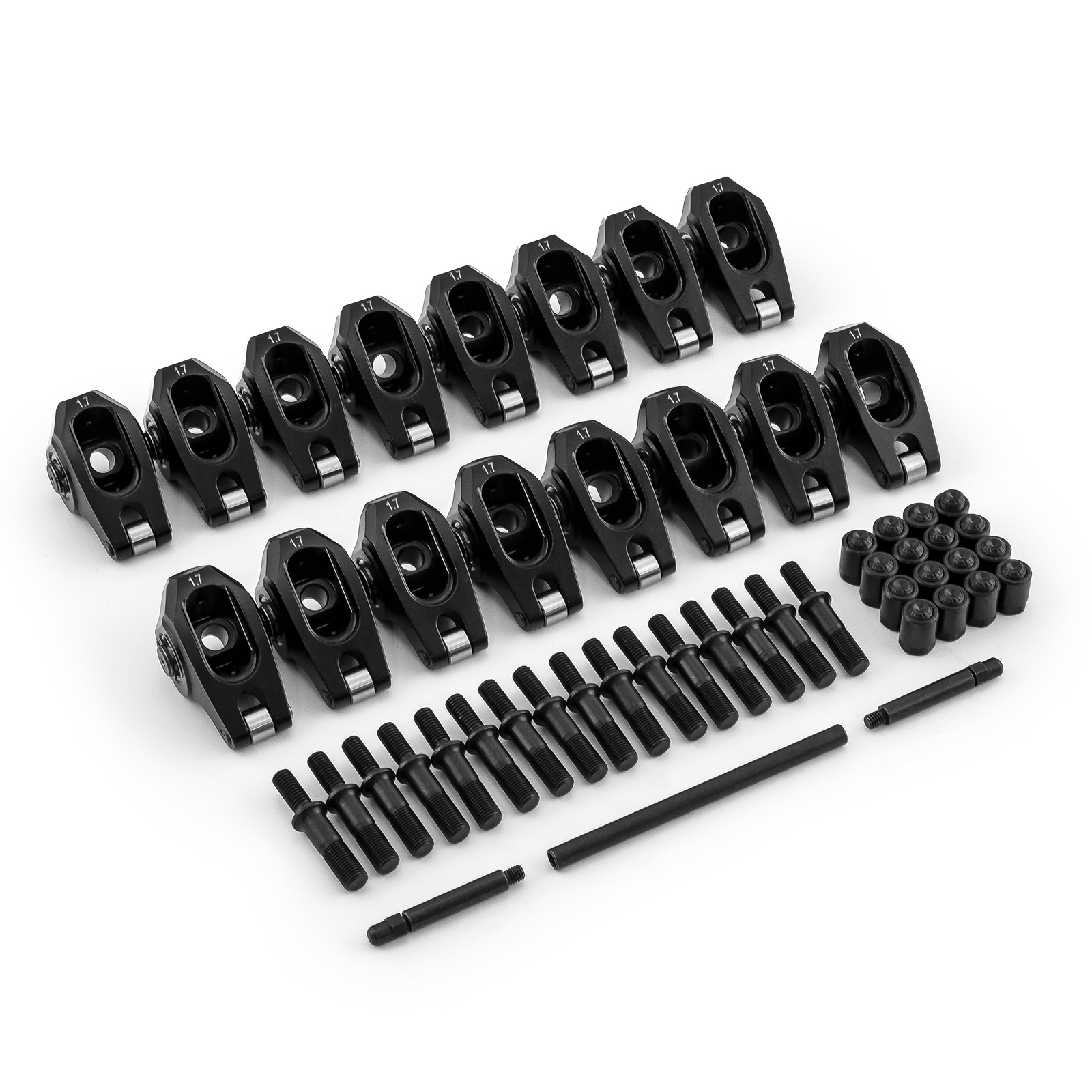 Speedmaster® 1-261-010 Chevy GM LS1 1.7 Ratio DNA® Aluminum Roller Rocker Arms Set