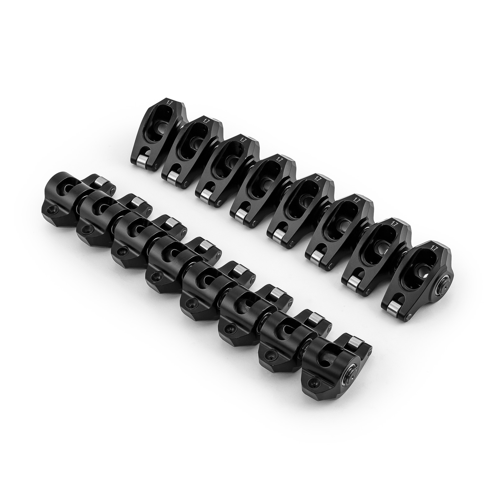Speedmaster® 1-261-010 Chevy GM LS1 1.7 Ratio DNA® Aluminum Roller Rocker Arms Set