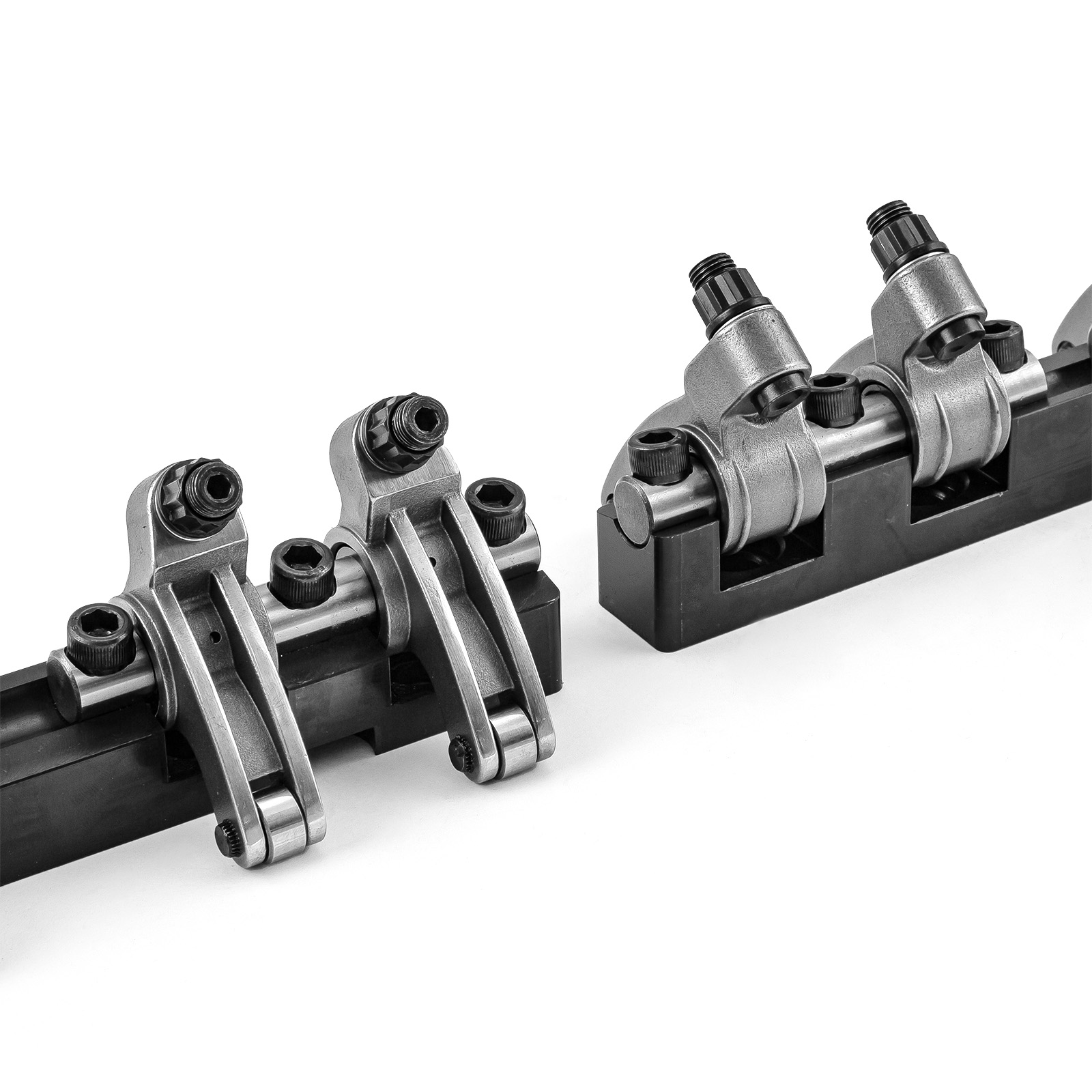 Speedmaster® 1-261-028 Chevy SBC 350 Shaft Mount 1.5 Ratio DNA® Stainless Steel Roller Rocker Arms