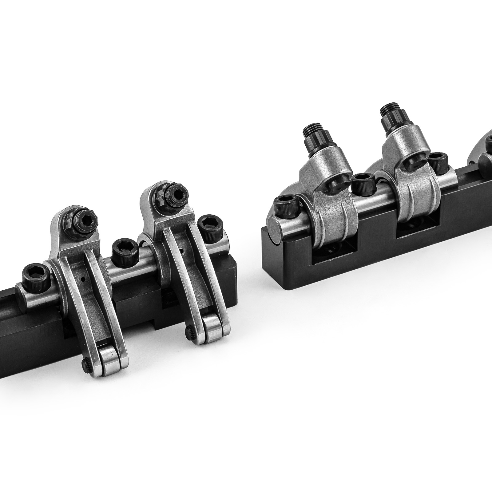Speedmaster® 1-261-029 Chevy SBC 350 Shaft Mount 1.6 Ratio DNA® Stainless Steel Roller Rocker Arms