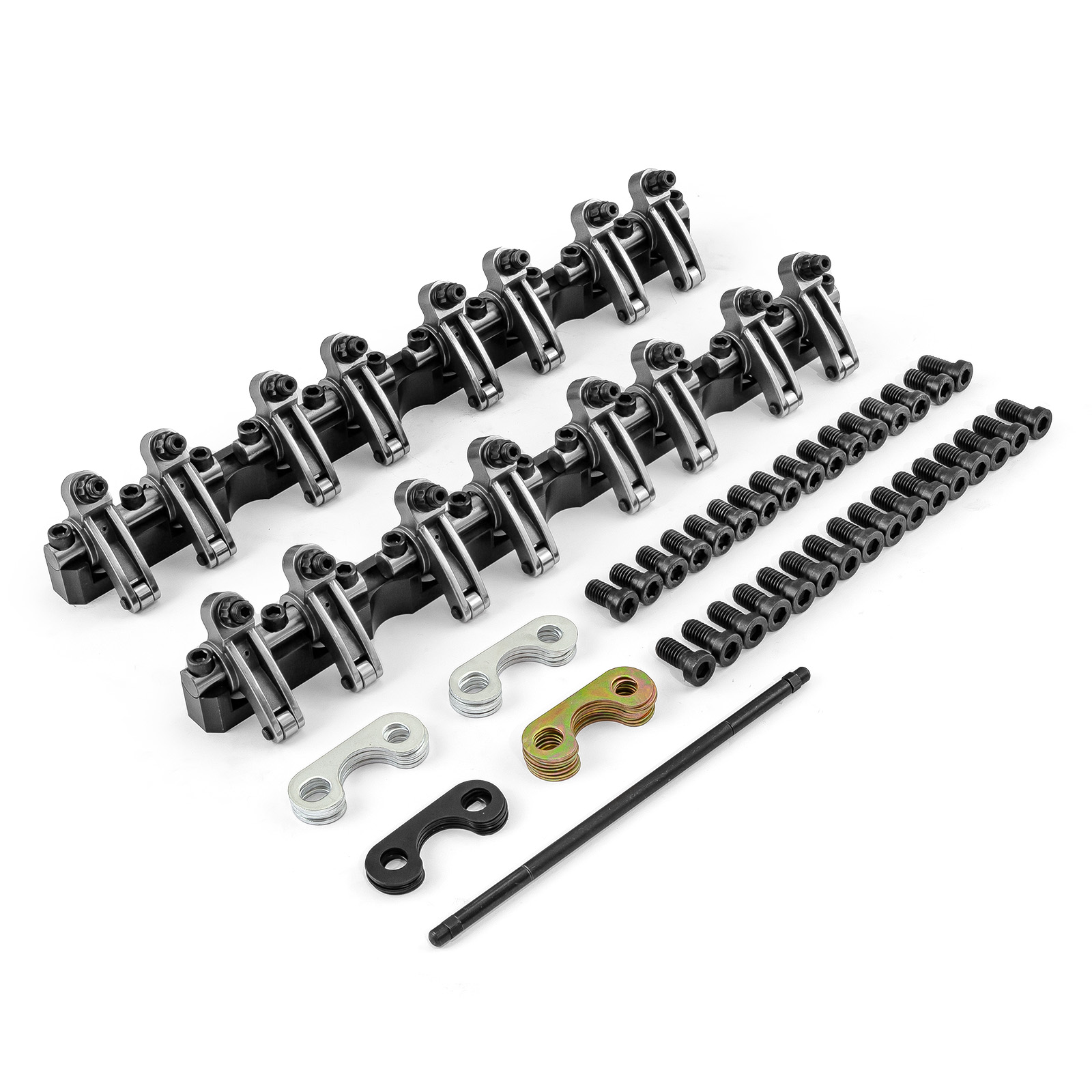 Speedmaster® 1-261-030 Ford SB 289 302 351 Windsor Shaft Mount 1.6 DNA® Stainless Steel Roller Rocker Arms